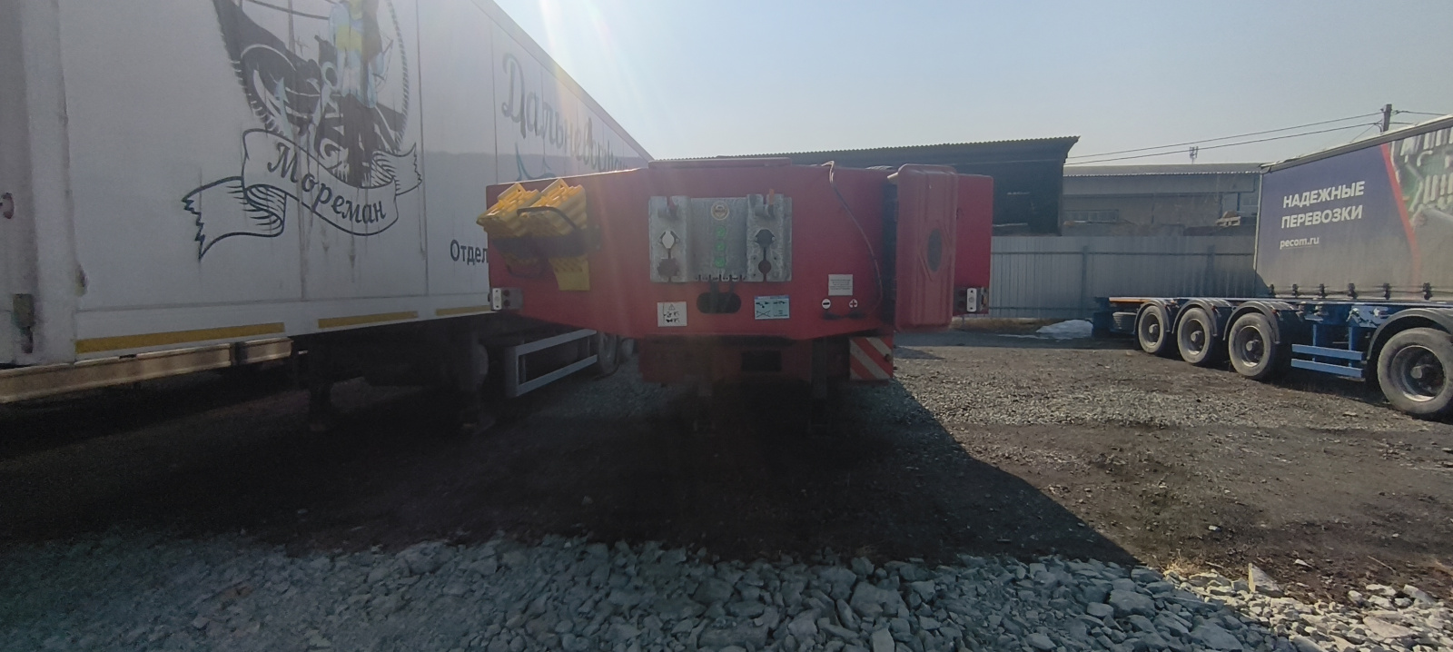 SINANLI TANKER ST4* Полуприцеп тяжеловоз 4 оси ST4FLF (Раздвижной)