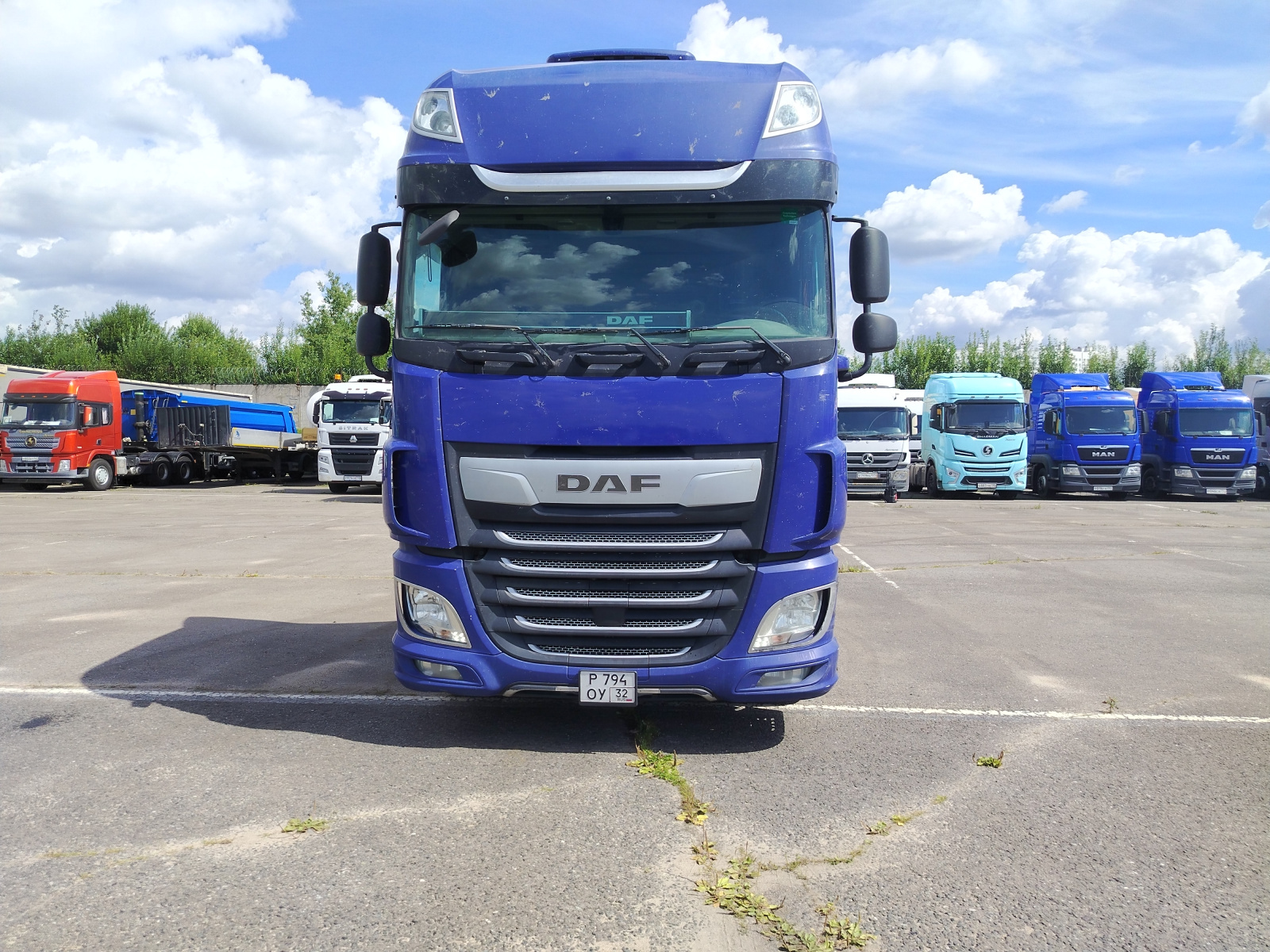 DAF XF 4x2 Седельный тягач XF 480 FT (Дизельный, 12,9 л, 483 л.с., АТ), 2018г., 1013136 км