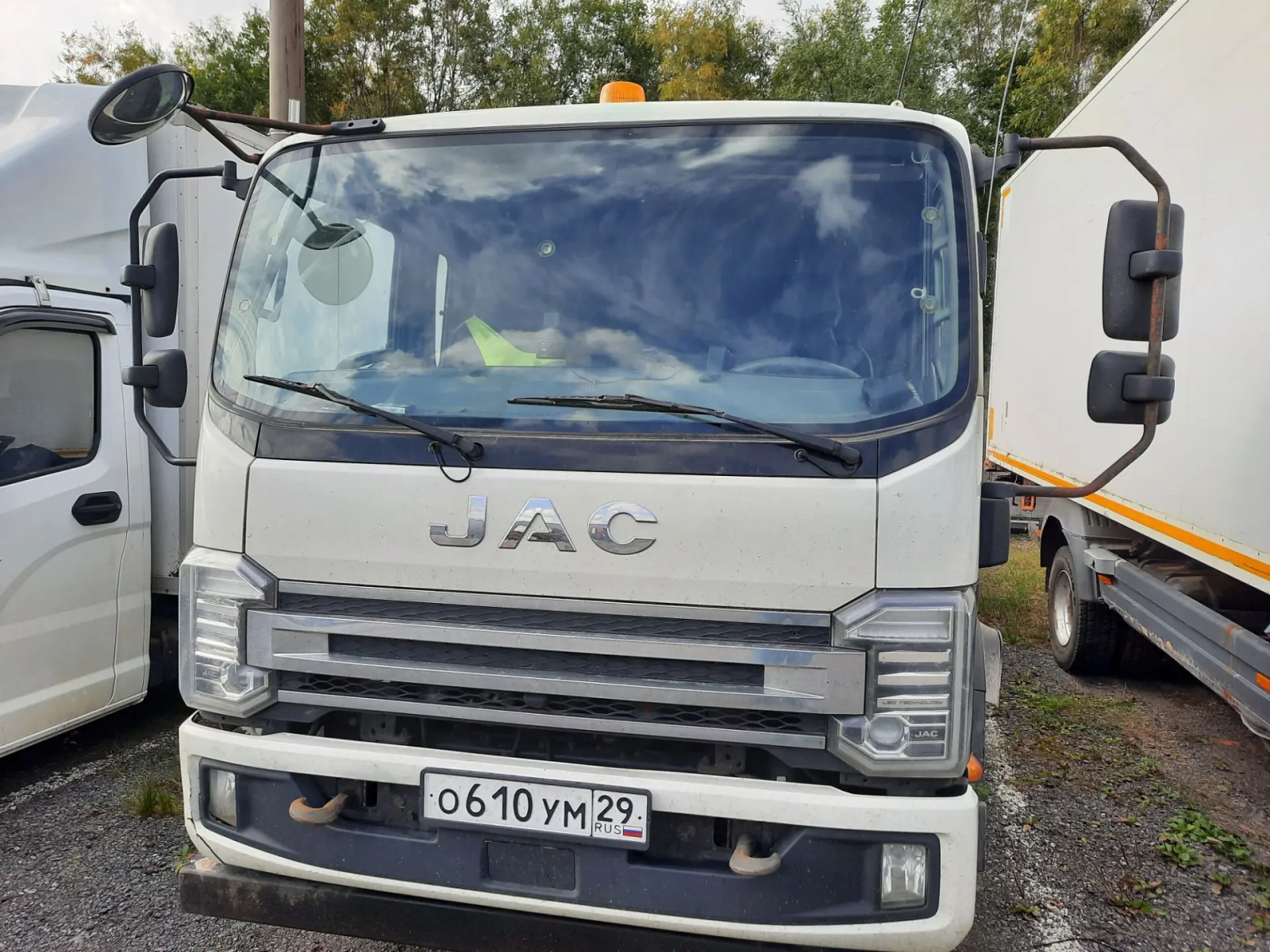 JAC N120 Эвакуатор с КМУ SMA510 (Дизельный, 2,8 л, 166 л.с., МТ)