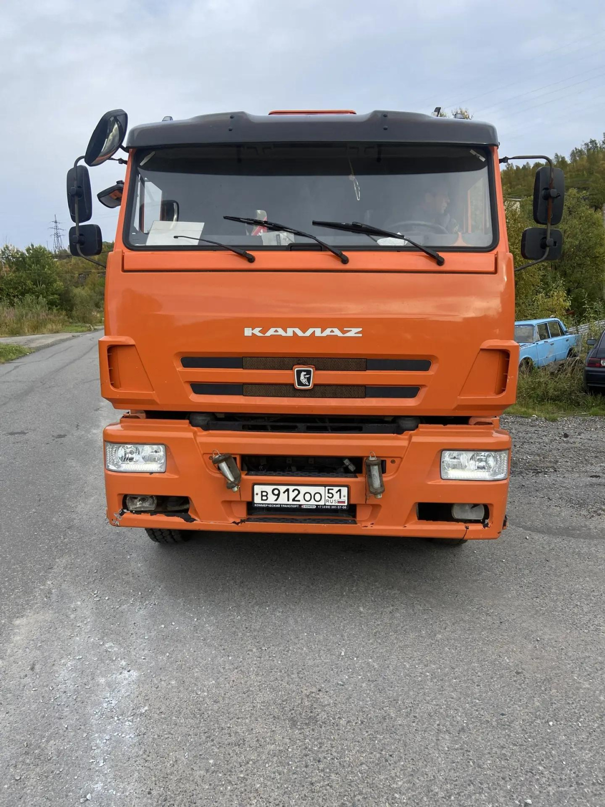КамАЗ 6520 6x4 Бортовой с КМУ R6B1A4 (Дизельный, 6.7 л, 292 л.с. МТ), 2024г., 41172 км