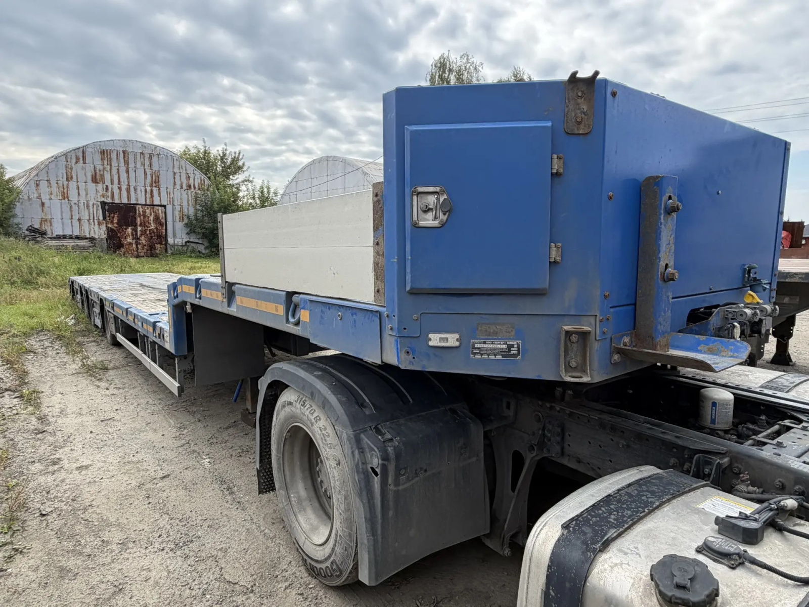 БЕРГЕР 9854* Полуприцеп тяжеловоз 4 оси 9854-0000050-04 (Раздвижной), 2023г., 1 км