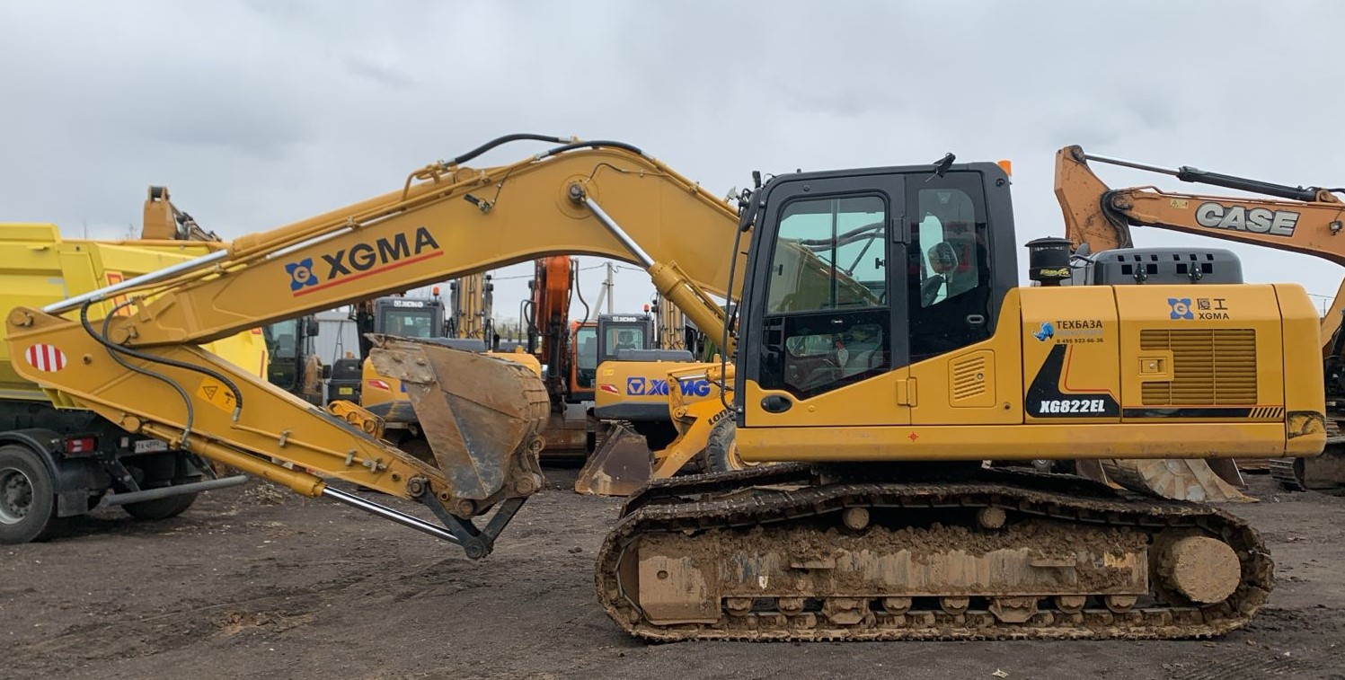 XGMA XG822* Экскаватор XG822FL (Дизельный, 5,9 л, 181 л.с., АТ)
