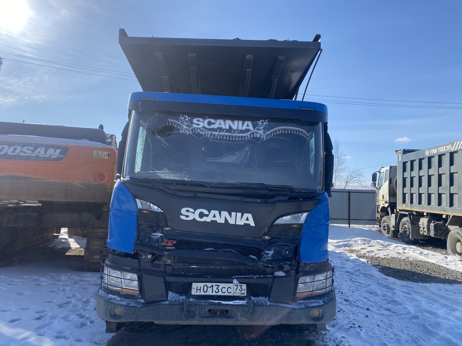 Scania P 8x4 Самосвал 440B8X4HZ (Дизельный, 12,7 л, 441 л.с., АТ)