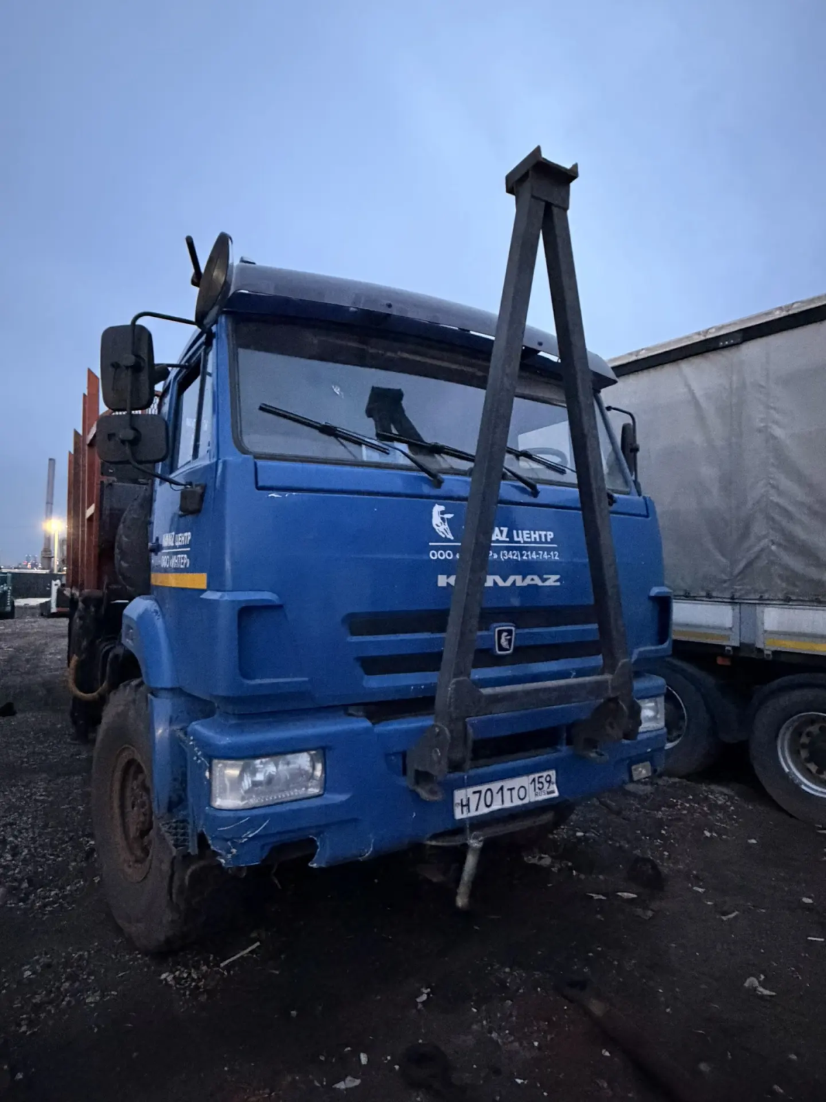 КамАЗ 43118 6x6 Сортиментовоз с КМУ 732411 (Дизельный, 8,8 л, 351 л.с., МТ)