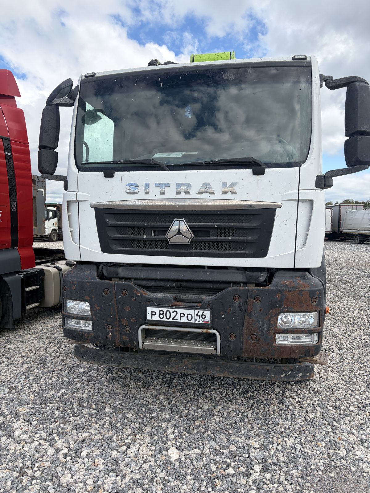 SITRAK C7H 8x4 Автобетононасос 43X-5RZ (Дизельный, 10.5 л, 441 л.с. МТ)