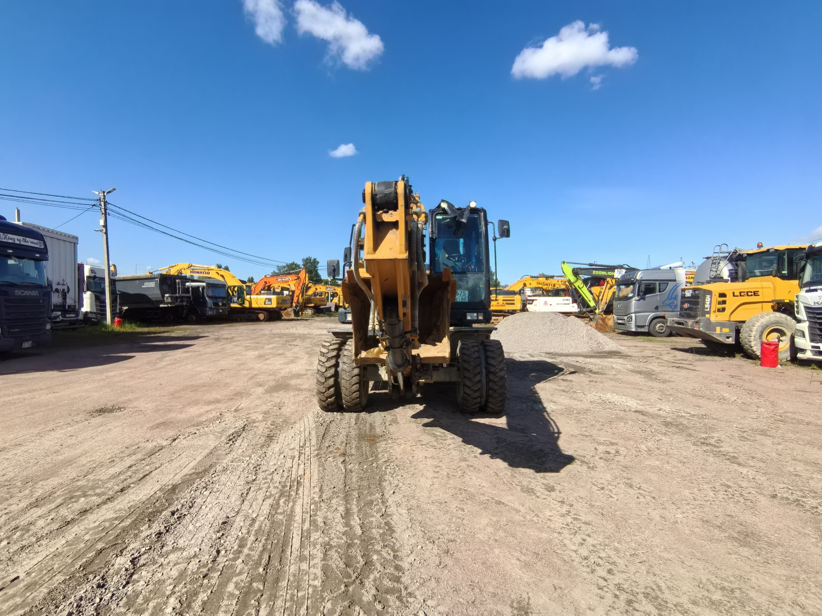 SANY SY155* Экскаватор колесный SY155W (Дизельный, 5,2 л, 163 л.с., АТ)