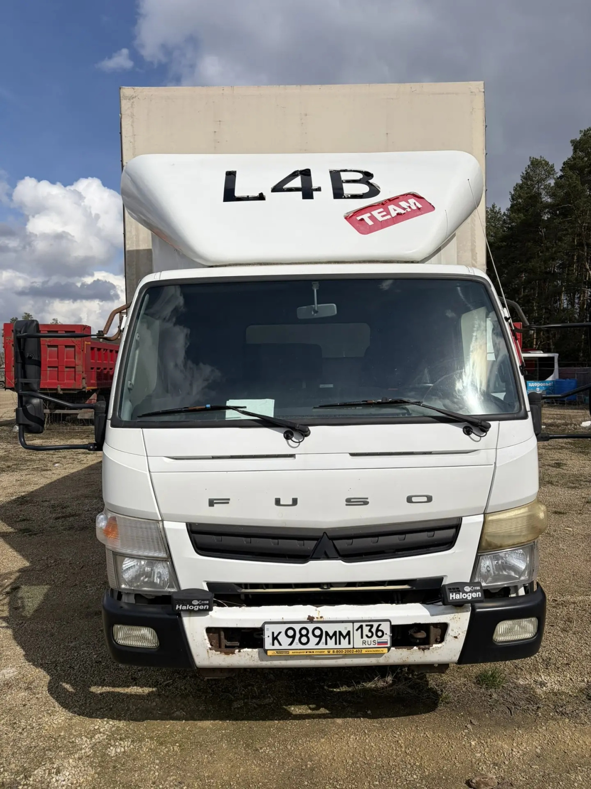 Mitsubishi FUSO Canter Бортовой (Евроборт) 5389R2 (Евроборт, Дизельный, 3,0 л, 175 л.с., МТ), 2019г., 750000 км