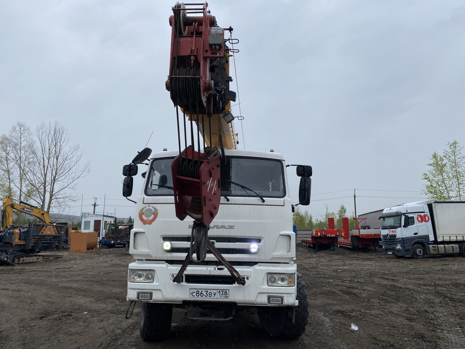 КамАЗ 43118 6x6 Автокран КС-55713-5В (Дизельный, 11,8 л, 300 л.с., МТ)