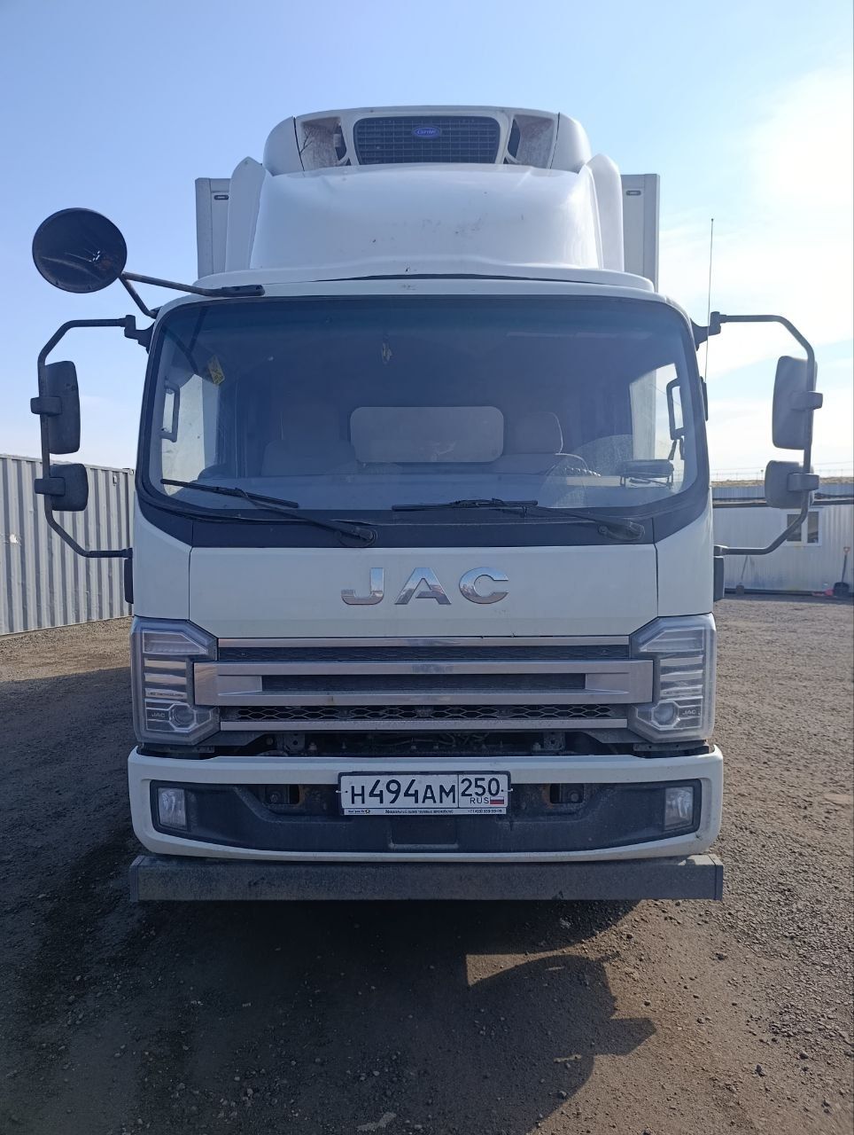 JAC N120 Изотермический/рефрижератор с гидробортом 7712К-0000010-03 (Рефрижератор, Дизельный, 4,5 л, 207 л.с., МТ)