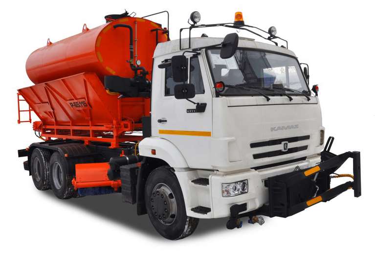 КамАЗ 65115 6x4 КДМ КО-823 (Дизельный, 6,7 л, 292 л.с., МТ)