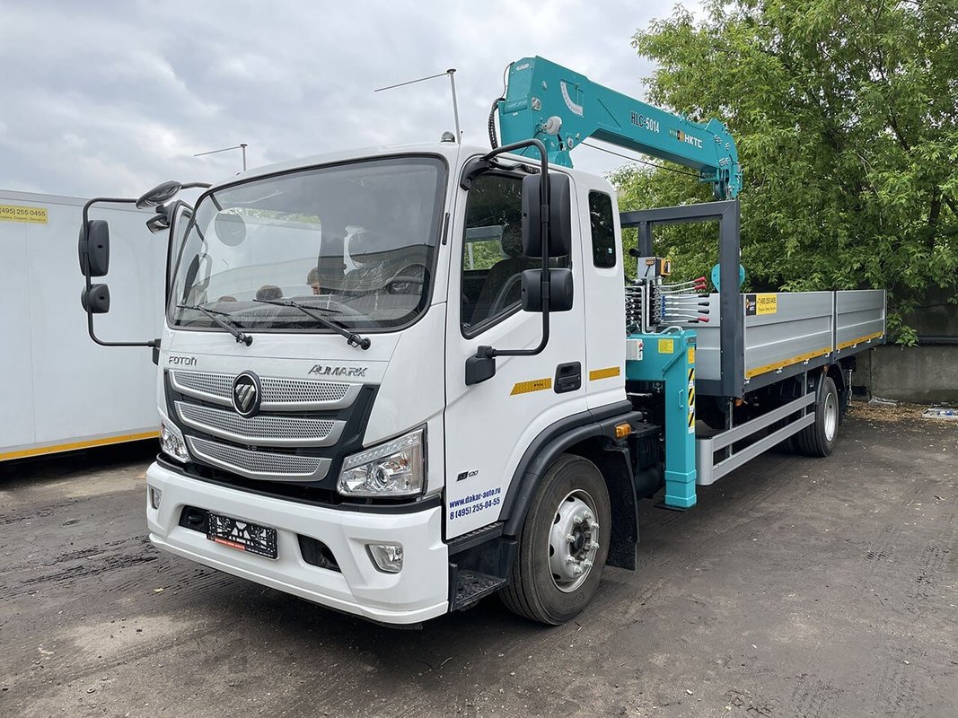 Foton AUMARK 4x2 Бортовой с КМУ VA2LBK (Дизельный, 3,8 л, 166 л.с., МТ)