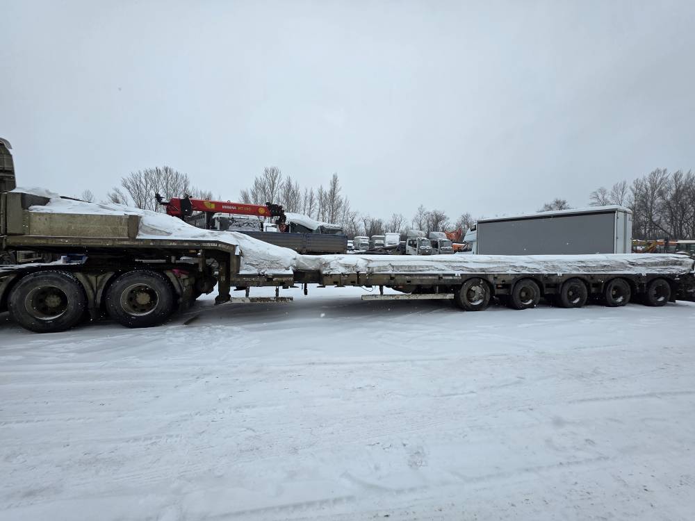 ДЕЛО Техники 9835* Полуприцеп тяжеловоз 5 осей 9835-0000050-03 (Раздвижной)