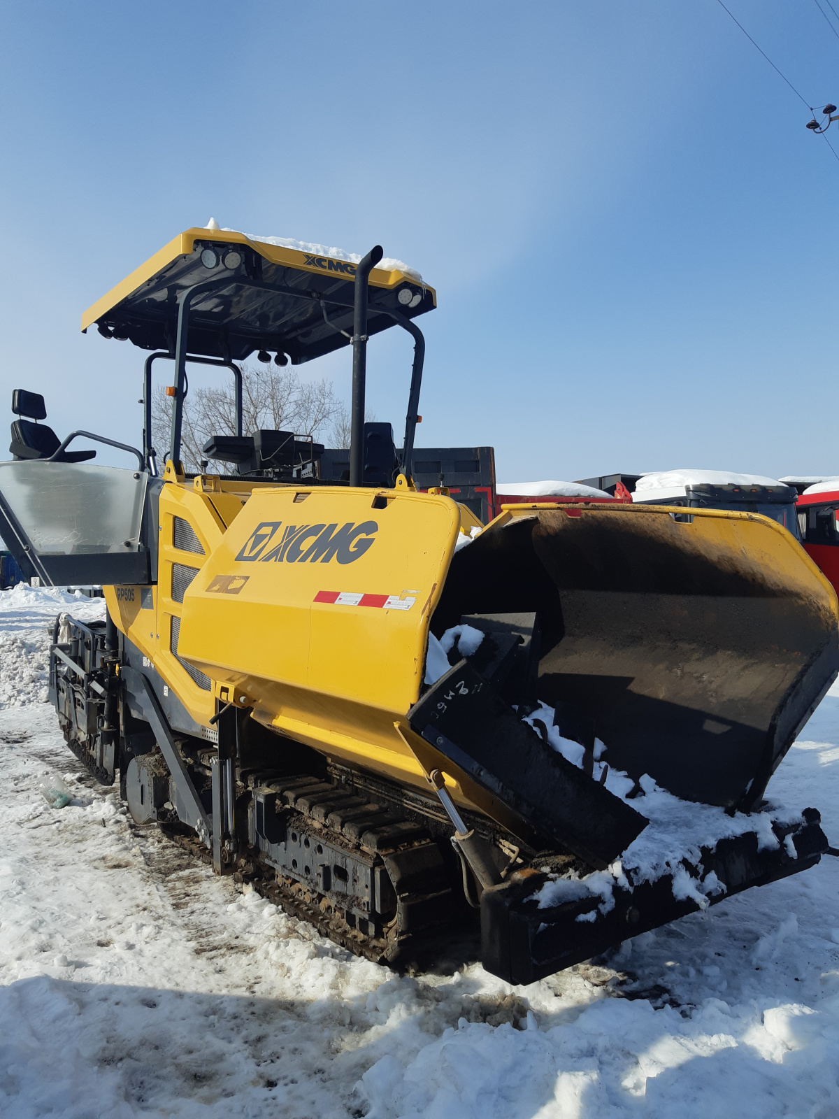 XCMG RP* Асфальтоукладчик RP505 (Дизельный, 3,8 л, 141 л.с., МТ)