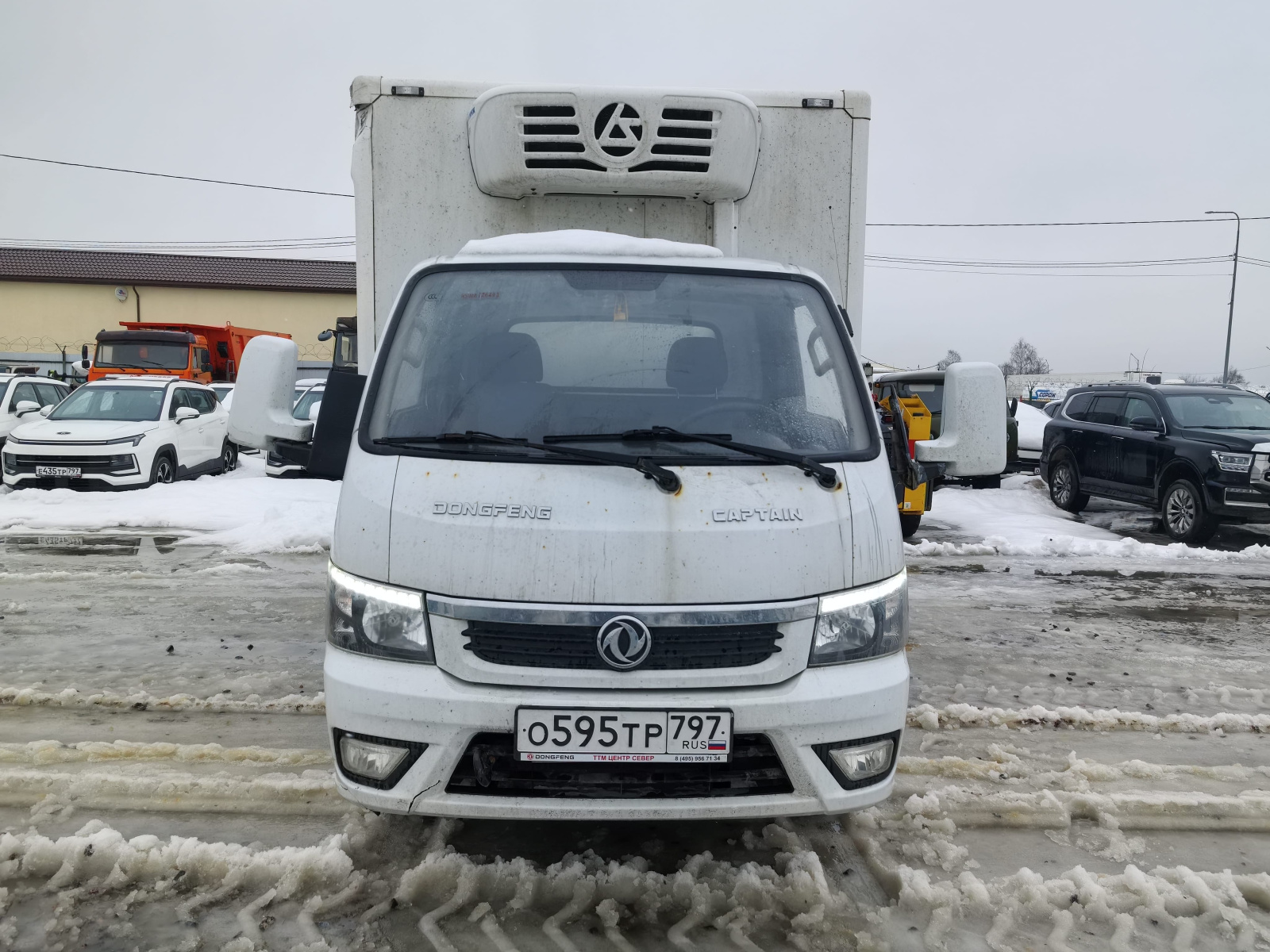 DongFeng CAPTAIN-T Бортовой (Евроборт) DFA1030S-1 (Бортовой, Дизельный, 2,3 л, 128 л.с.), 2023г., 70532 км