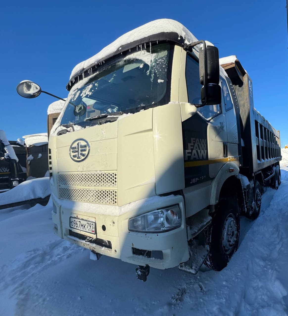FAW J6 8x4 Самосвал CA3310P66K24T4E4 (Дизельный, 11,0 л, 390 л.с., МТ)