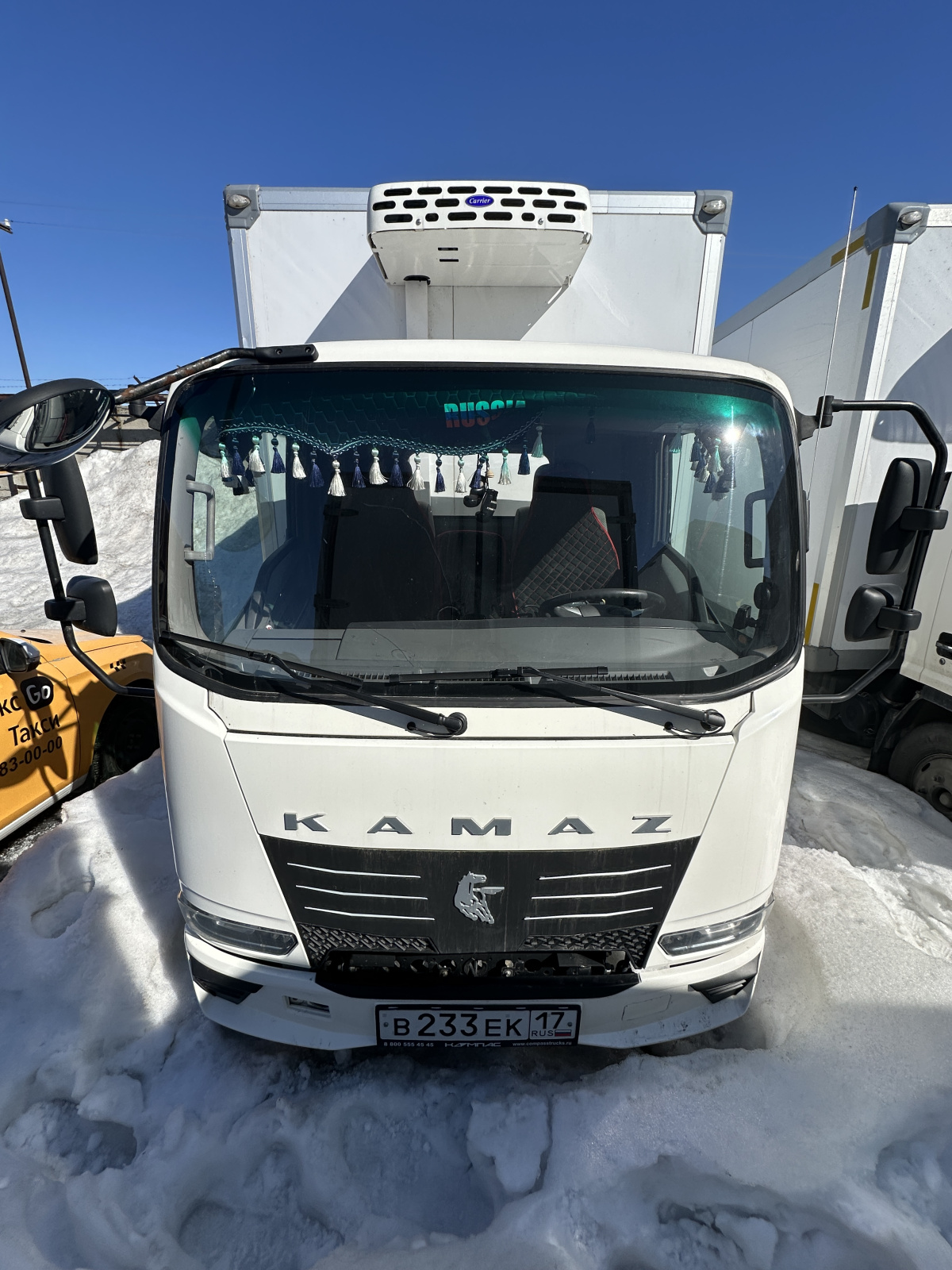 КамАЗ 43085 4x2 Изотермический/рефрижератор 6709H2 (Рефрижератор, дизельный, 2.2 л, 122 л.с. МТ), 2024г., 105769 км