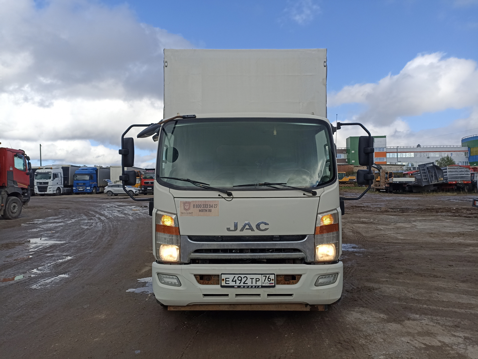 JAC N120 Бортовой (Евроборт) 3008D4 Новый завод (Евроборт,  Дизельный, 3,8 л, 166 л.с., МТ)