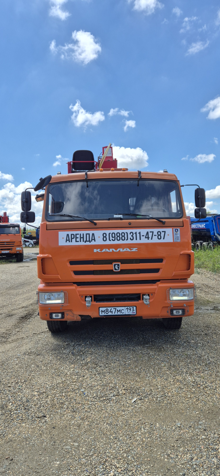 КамАЗ 65115 6x4 Бортовой с КМУ 338706 (Дизельный, 6.7 л, 292 л.с. МТ)