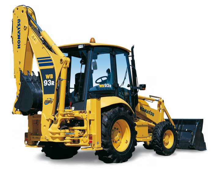 KOMATSU WB93* Экскаватор-погрузчик WB93S-5E0 (Дизельный, 4,5 л, 101 л.с., АТ)