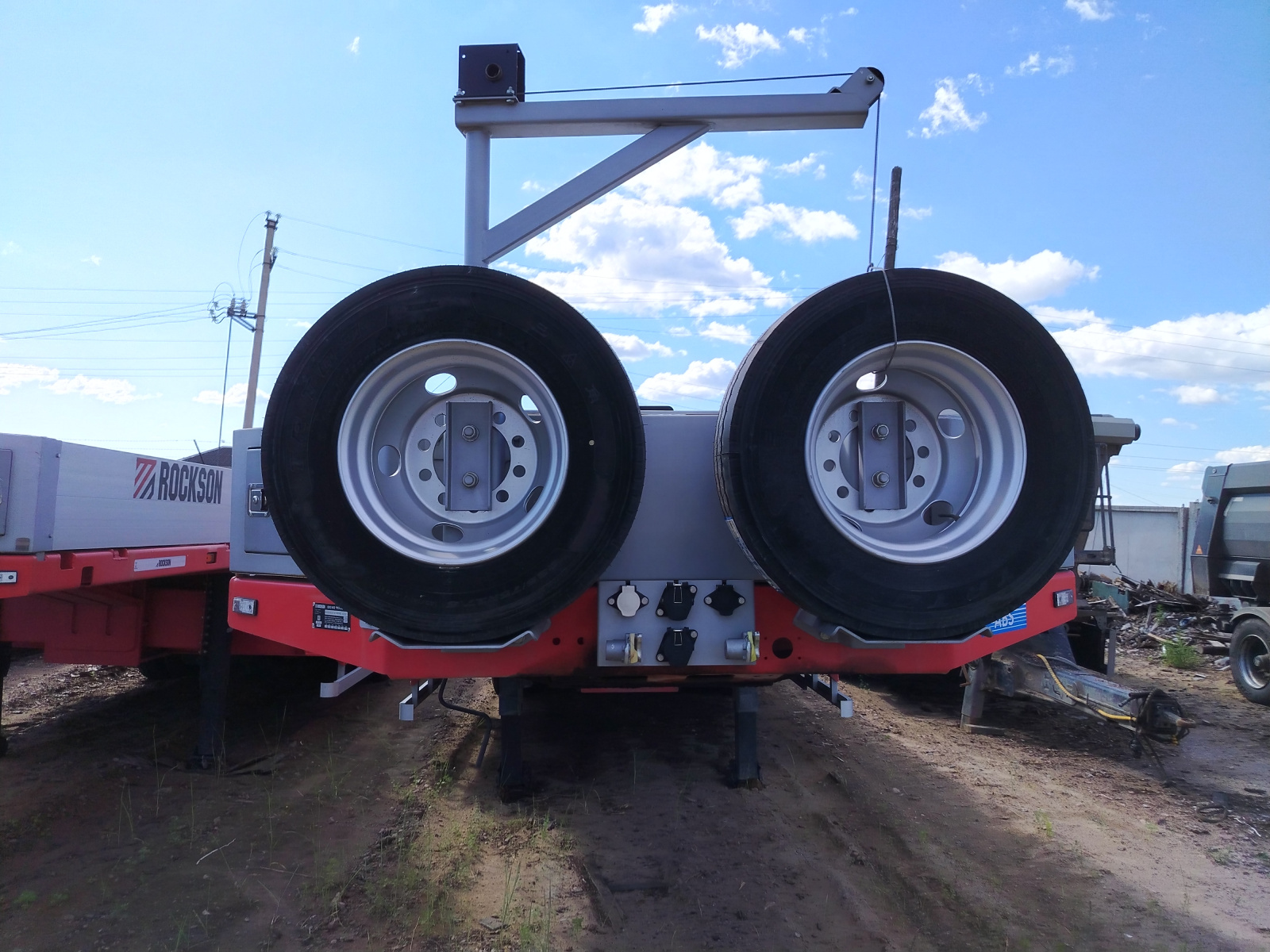 ROCKSON 9891* Полуприцеп тяжеловоз 7 осей 989147 (Раздвижной)