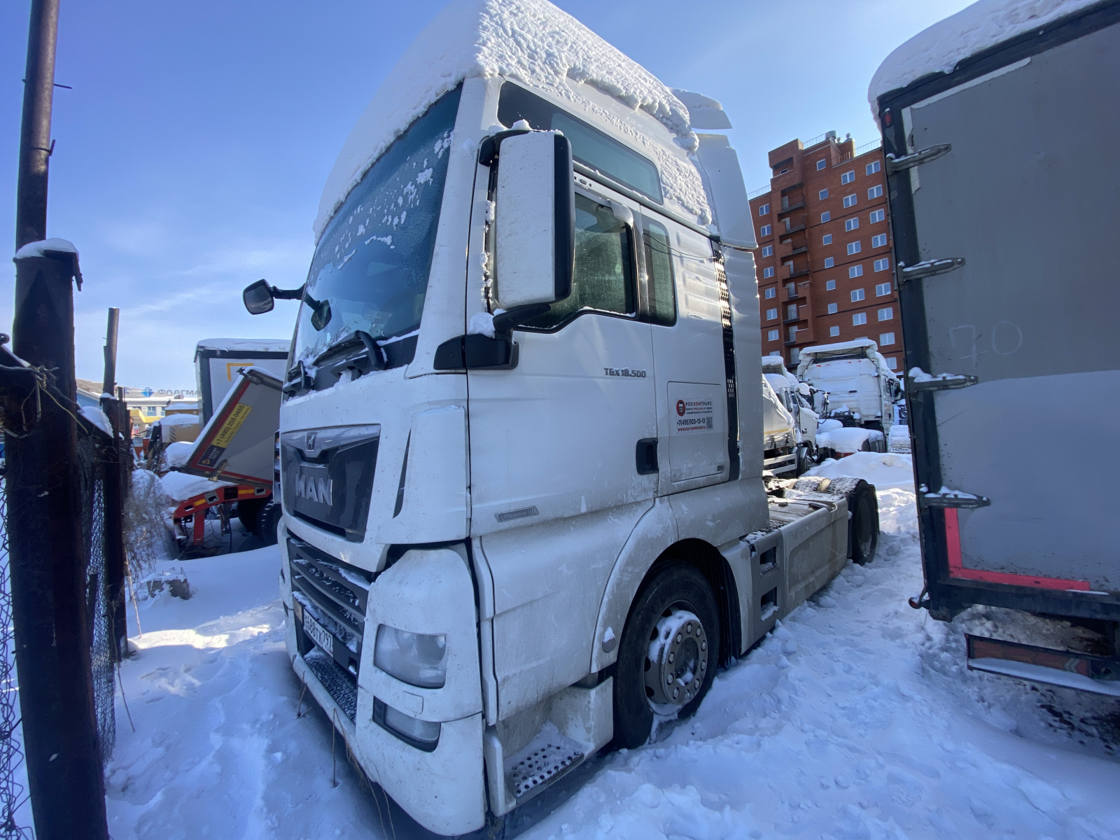 MAN TGX 4x2 Седельный тягач 18.500 4Х2 BLS (Дизельный, 12,4 л, 500 л.с., АТ)