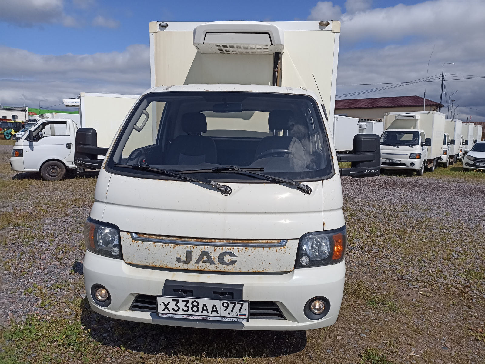 JAC N35 Изотермический/рефрижератор АФ-77ACLJ-02 (Рефрижератор, Дизельный, 2,0 л, 129 л.с.), 2022г., 127894 км