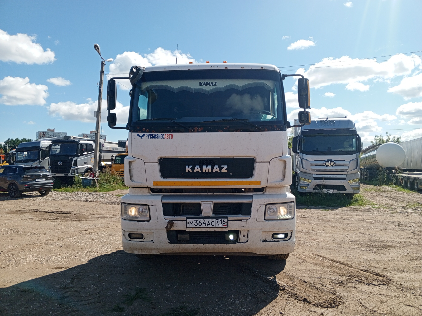 КамАЗ 65206 6x4 Седельный тягач 65206-T5 (Дизельный, 12,0 л, 428 л.с., МТ)