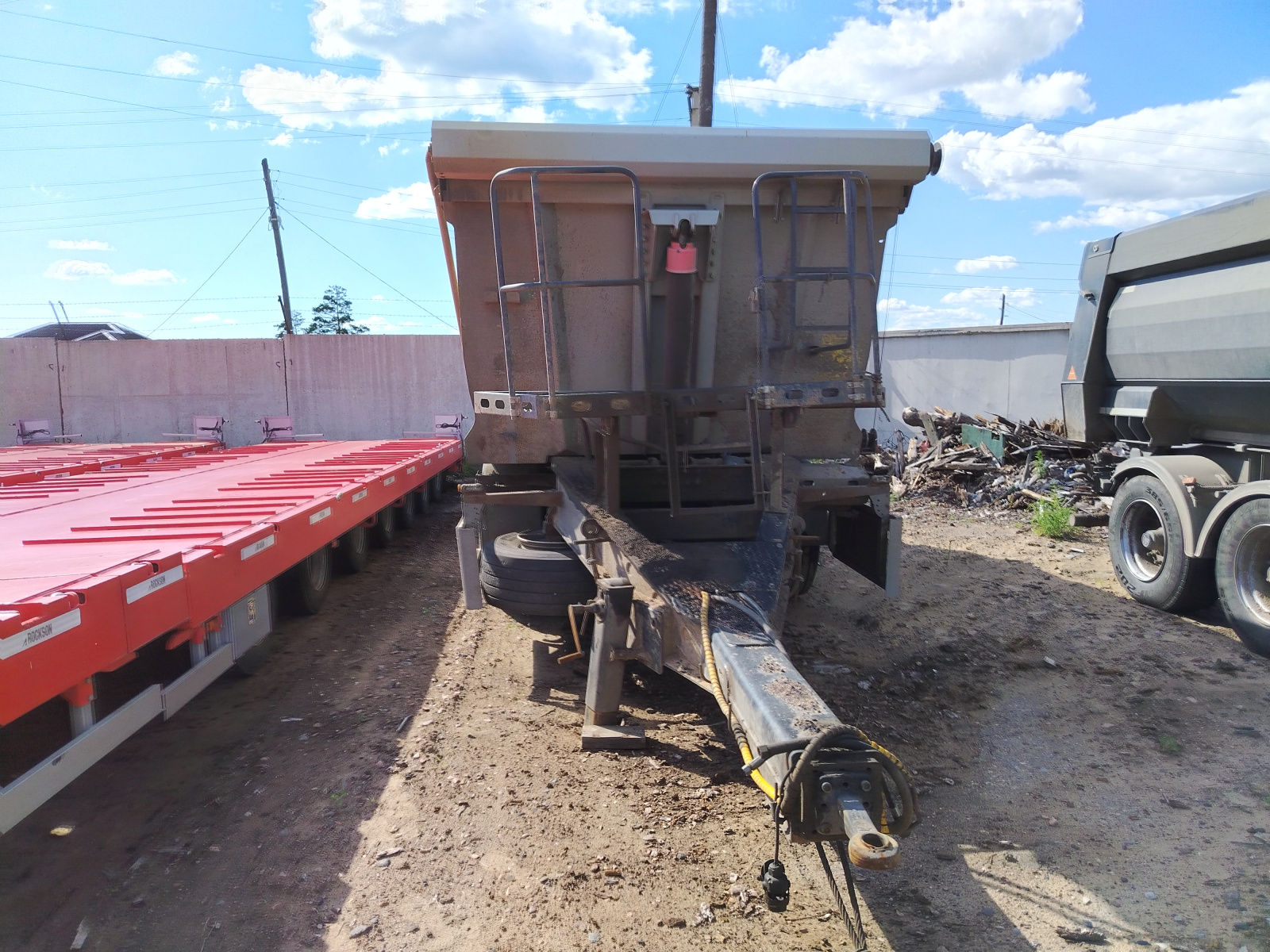 РИАТ 858* Прицеп самосвал 85830F