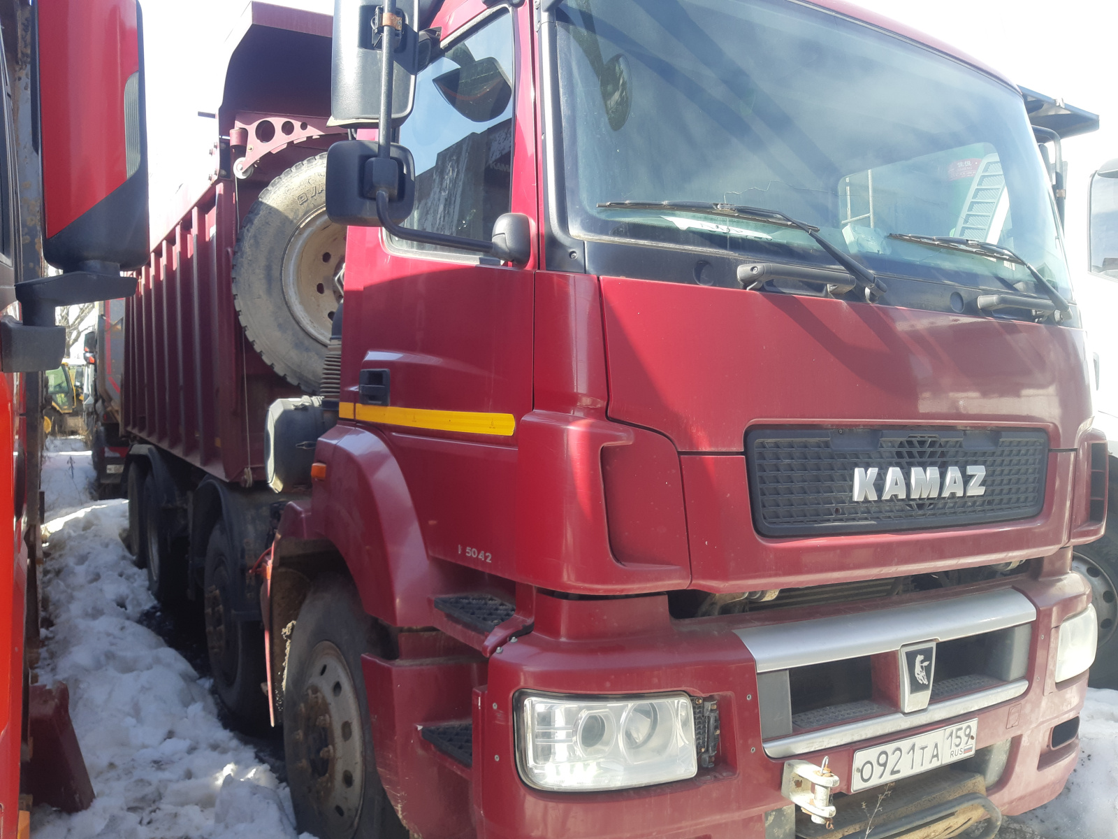 КамАЗ 65801 8x4 Самосвал 65801-001-68(T5) (Дизельный, 12,0 л, 428 л.с., МТ)