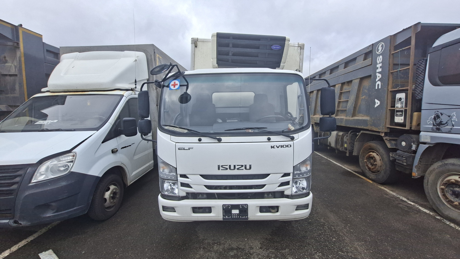 Isuzu ELF 7.5 (NPR) Изотермический/рефрижератор ELF KV100 (Рефрижератор, Дизельный, 3,0 л, 120 л.с., МТ), 2024г.