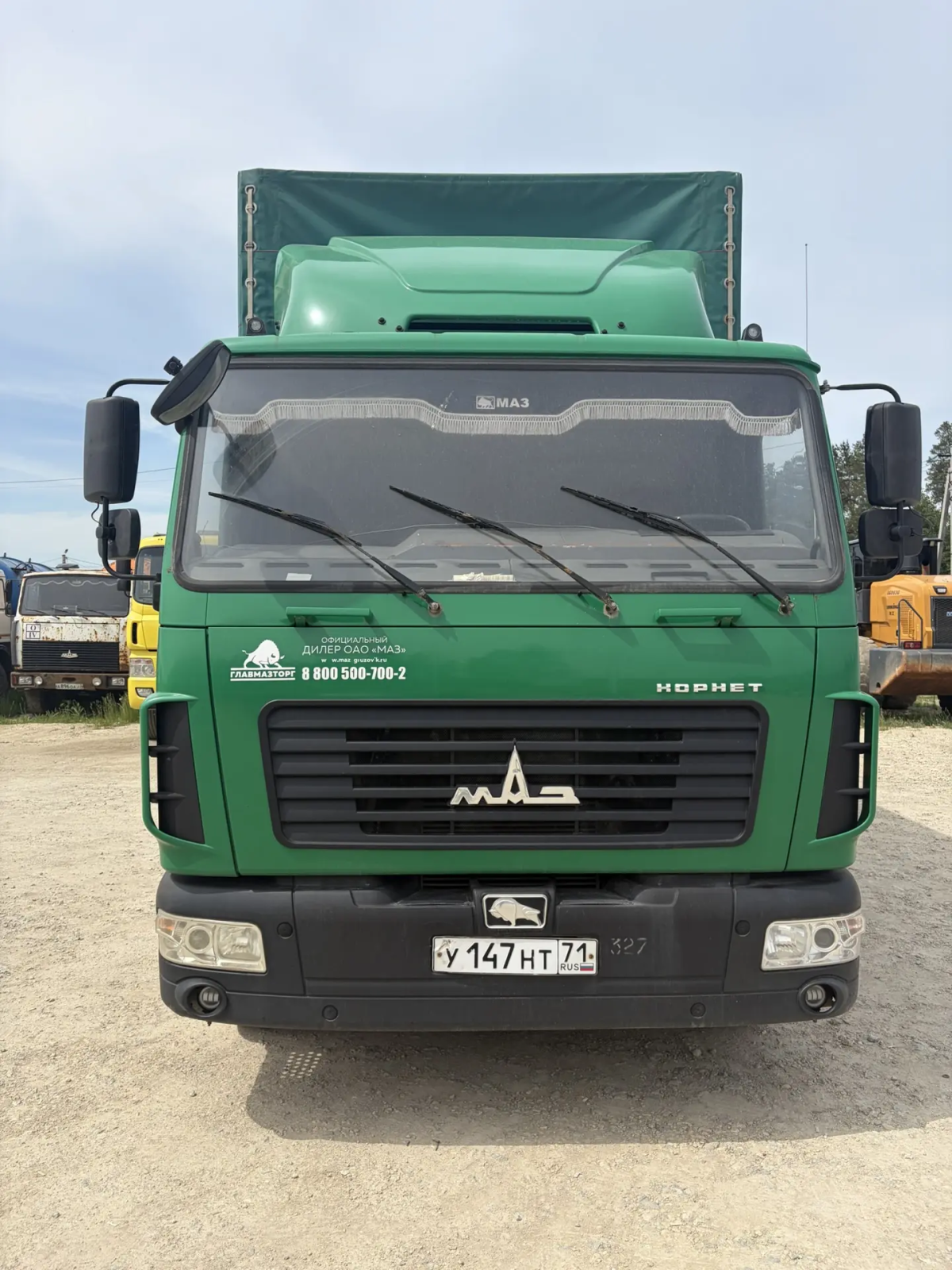МАЗ 4381 4x2 Бортовой (Евроборт) МАЗ-4381С0-2522-025 (Бортовой, Дизельный, 4,4 л, 170 л.с., МТ)