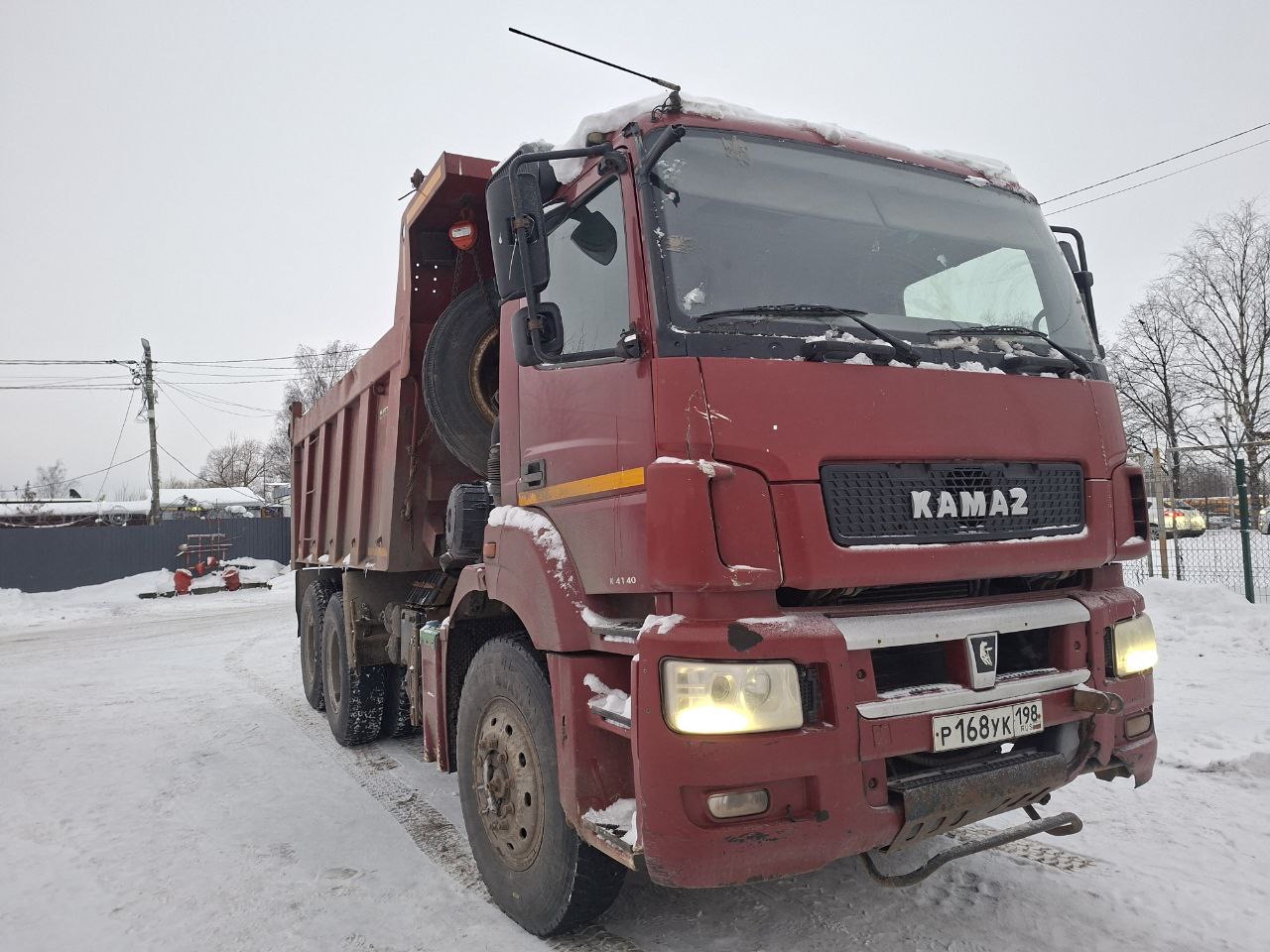 КамАЗ 6580 6x4 Самосвал 6580-S5 (Дизельный, 12,0 л, 401 л.с., МТ)
