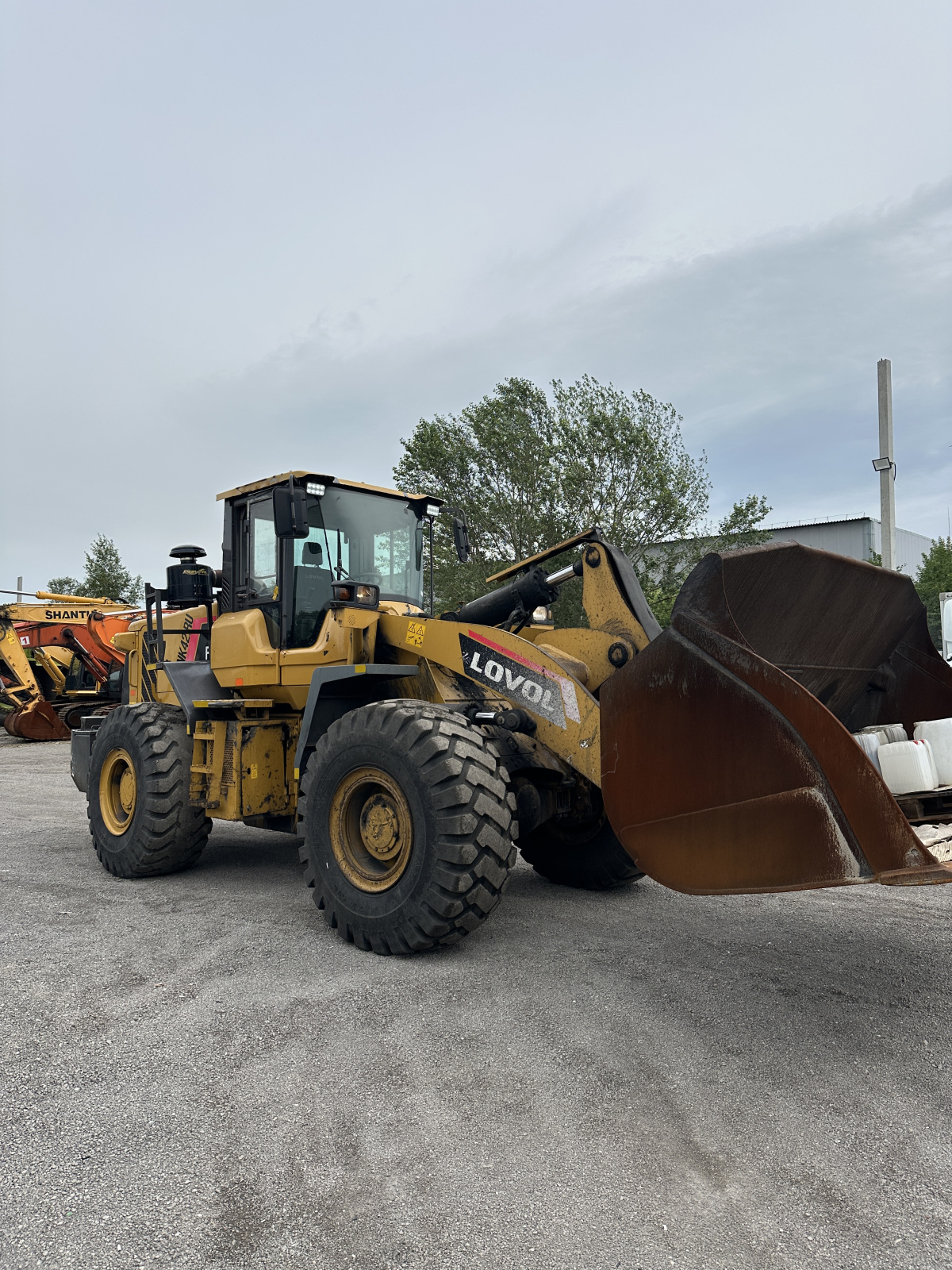 Lovol FL956 Фронтальный погрузчик FL956H (Дизельный, 9,7 л, 220 л.с., АТ), 2022г., 14755 км