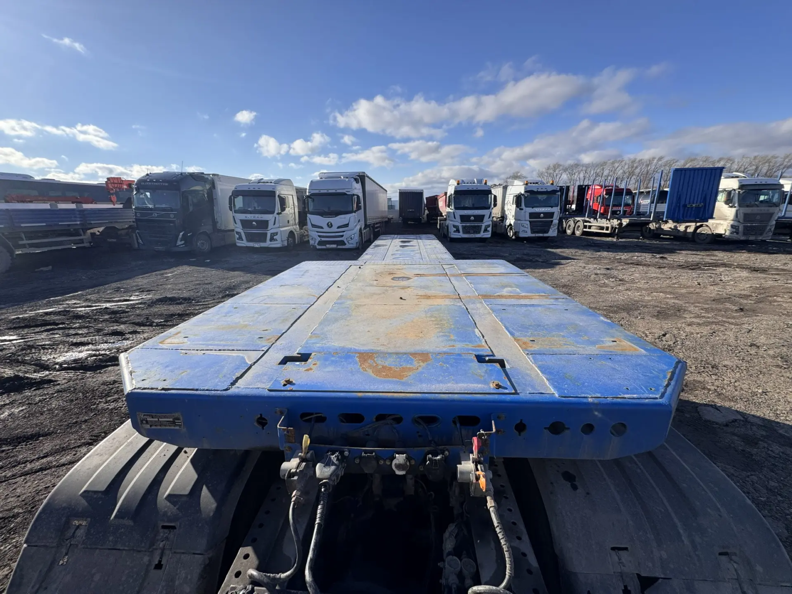 ЧМЗАП 9906* Полуприцеп тяжеловоз 3 оси 99064H-05 (Не раздвижной)