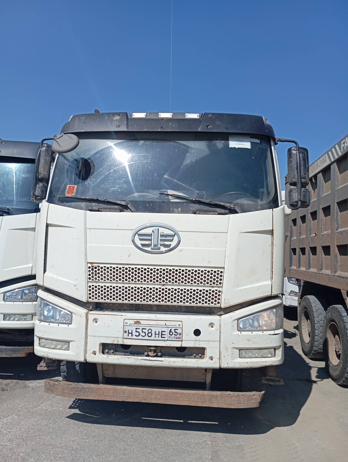 FAW J6 8x4 Самосвал СА3310Р66K24T4E5, 2022г., 159132 км