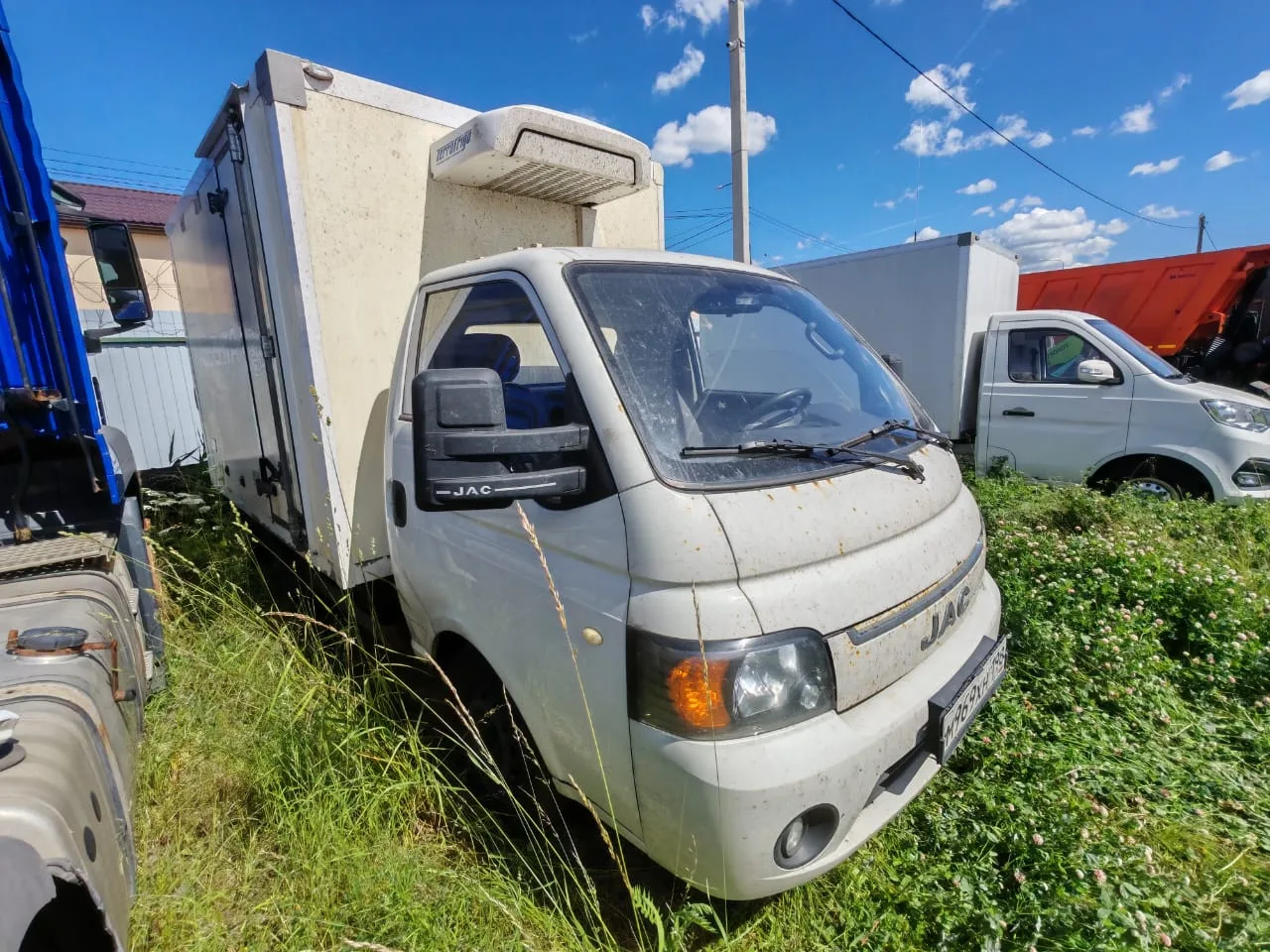 JAC N35 Изотермический/рефрижератор АФ-77ACLJ-02 (Рефрижератор, Дизельный, 2,0 л, 129 л.с.), 2022г., 186257 км