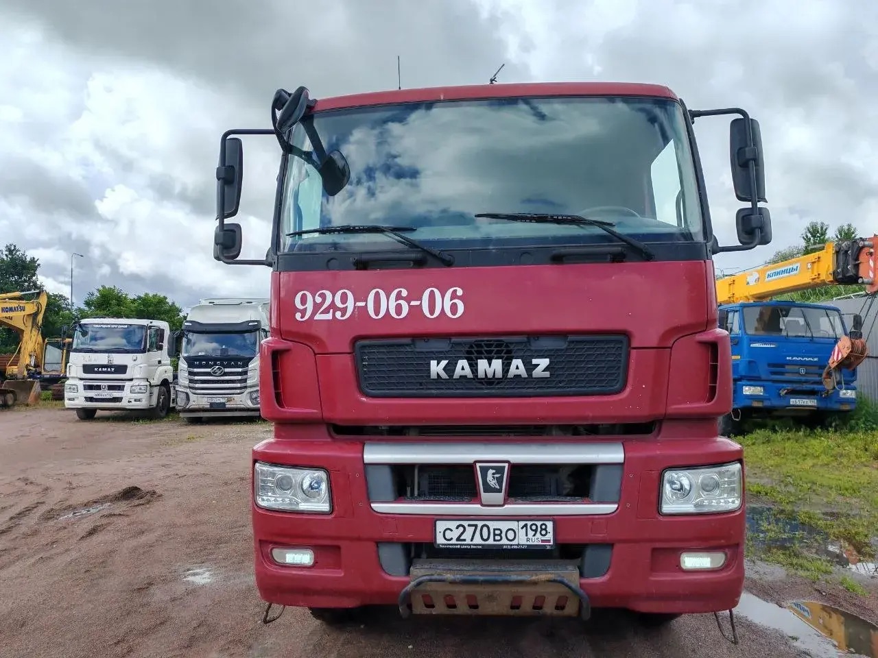 КамАЗ 65801 8x4 Самосвал 65801-T5 (Дизельный, 12,0 л, 428 л.с., МТ)