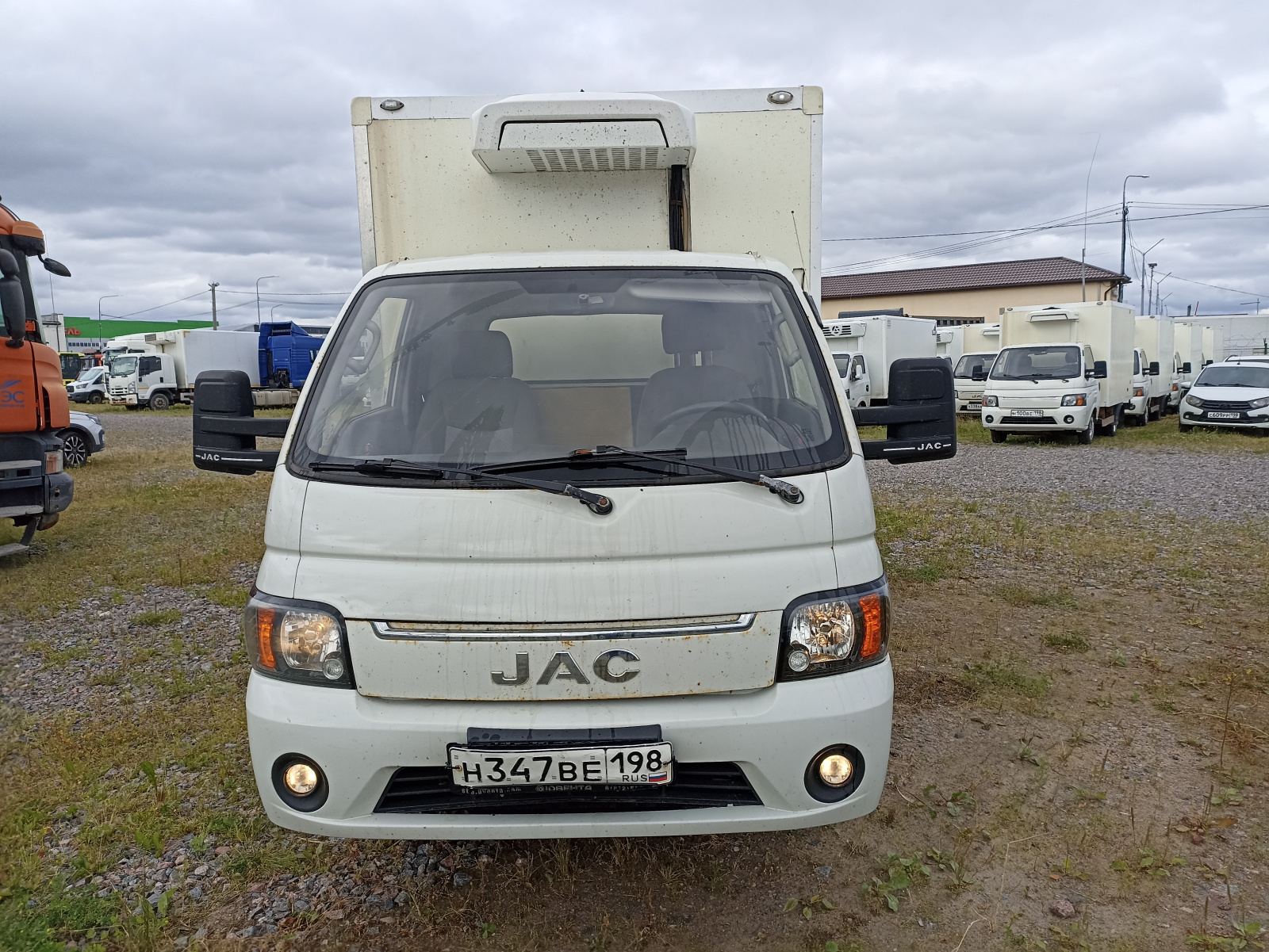 JAC N35 Изотермический/рефрижератор АФ-77ACLJ-02 (Рефрижератор, Дизельный, 2,0 л, 129 л.с.), 2022г., 230124 км