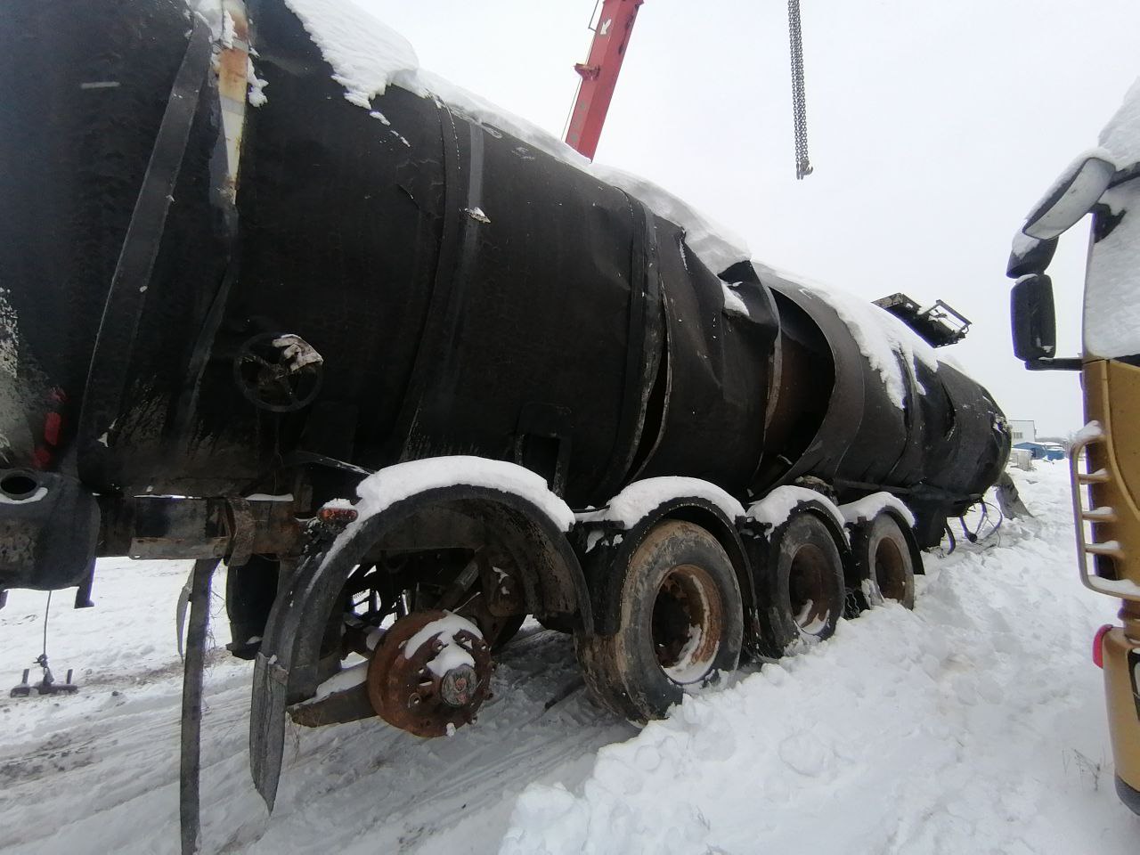 BONUM 914220 Полуприцеп цистерна 914221-01 Битумовоз