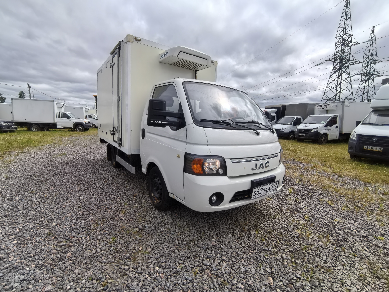 JAC N35 Изотермический/рефрижератор АФ-77ACLJ-02 (Рефрижератор, Дизельный, 2,0 л, 129 л.с.), 2022г., 150192 км