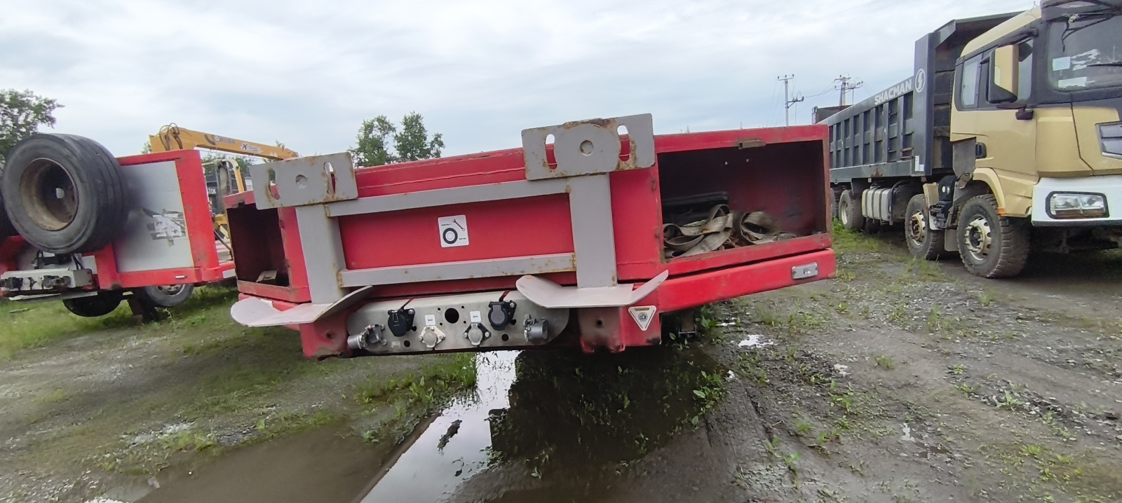 Ютерборг 9852* Полуприцеп тяжеловоз 3 оси 985234 (Не раздвижной)