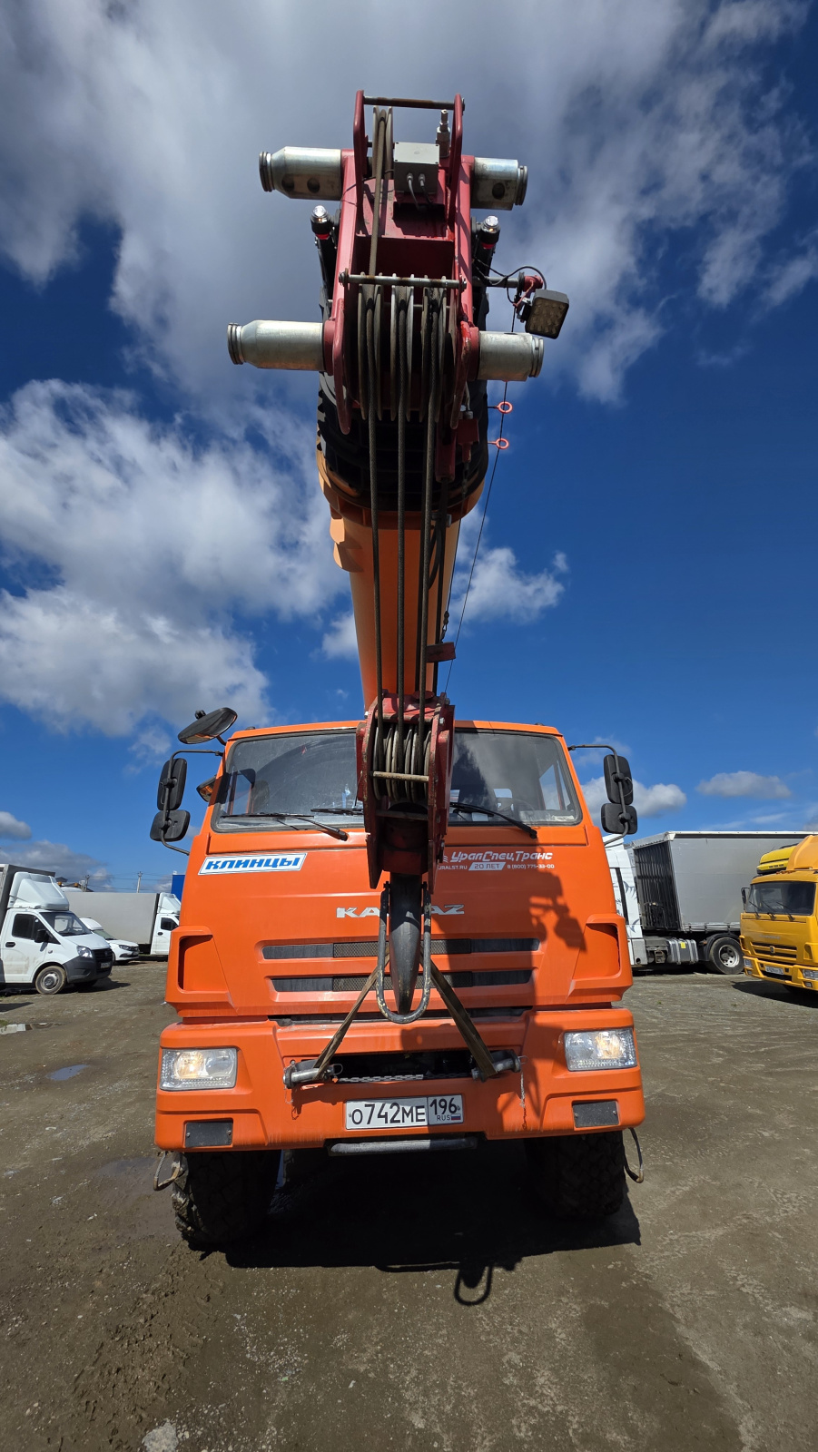 КамАЗ 43118 6x6 Автокран КС-55713-5К-4 (Дизельный, 11,8 л, 301 л.с., МТ)