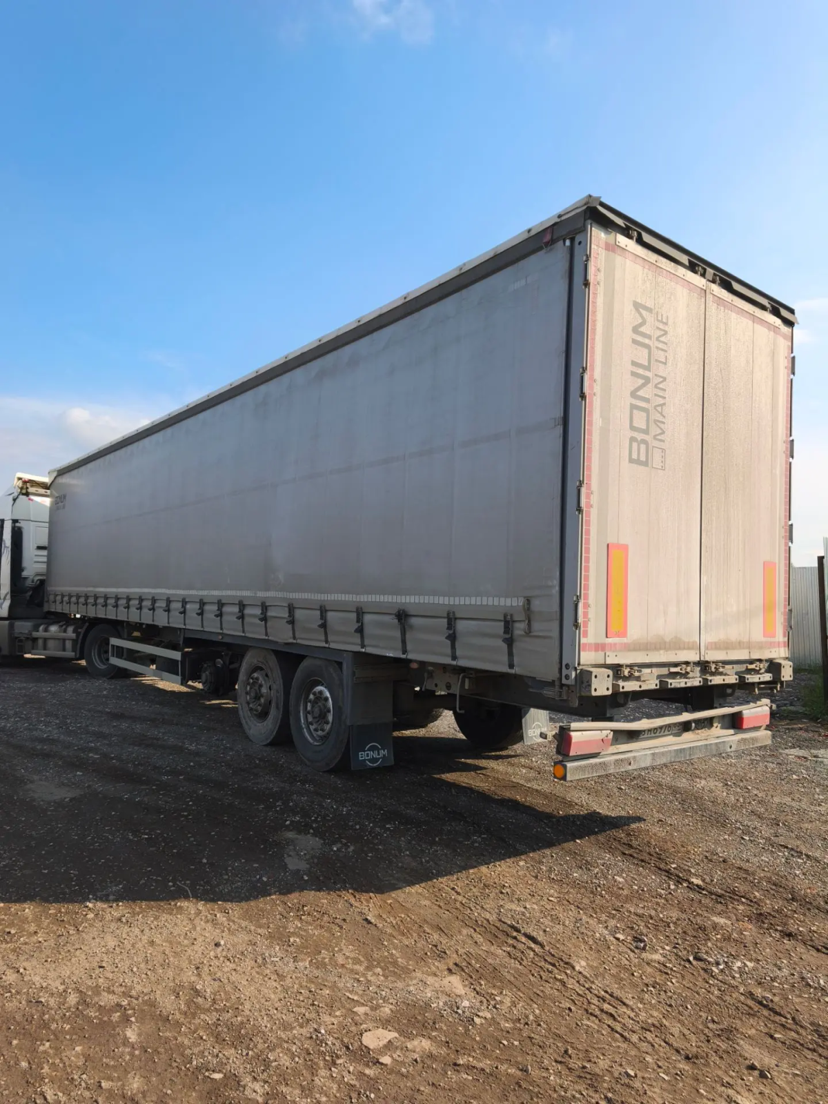 BONUM 9142* Полуприцеп шторный 914296-04 (длина 13,62 м.)