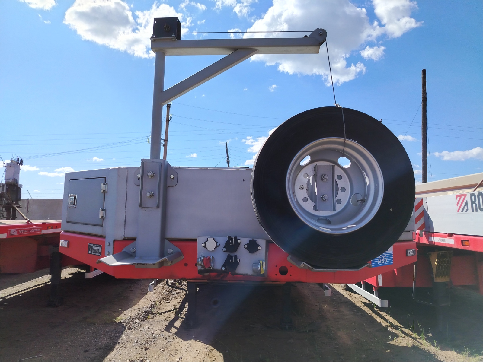 ROCKSON 9891* Полуприцеп тяжеловоз 7 осей 989147 (Раздвижной)