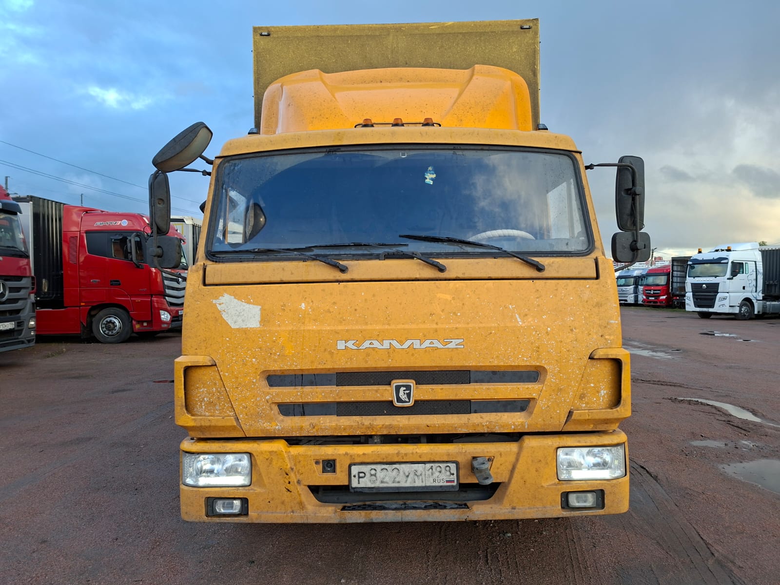 КамАЗ 4308 4x2 Бортовой (Евроборт) K7B002 (Евроборт, Дизельный, 6,7 л, 242 л.с., МТ)