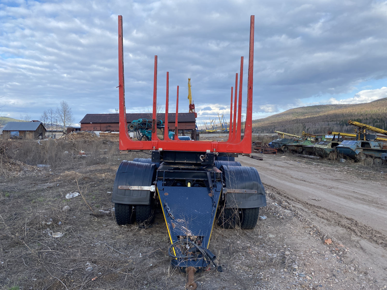 Дизель-С 88872* Прицеп сортиментовоз 4 оси 888724