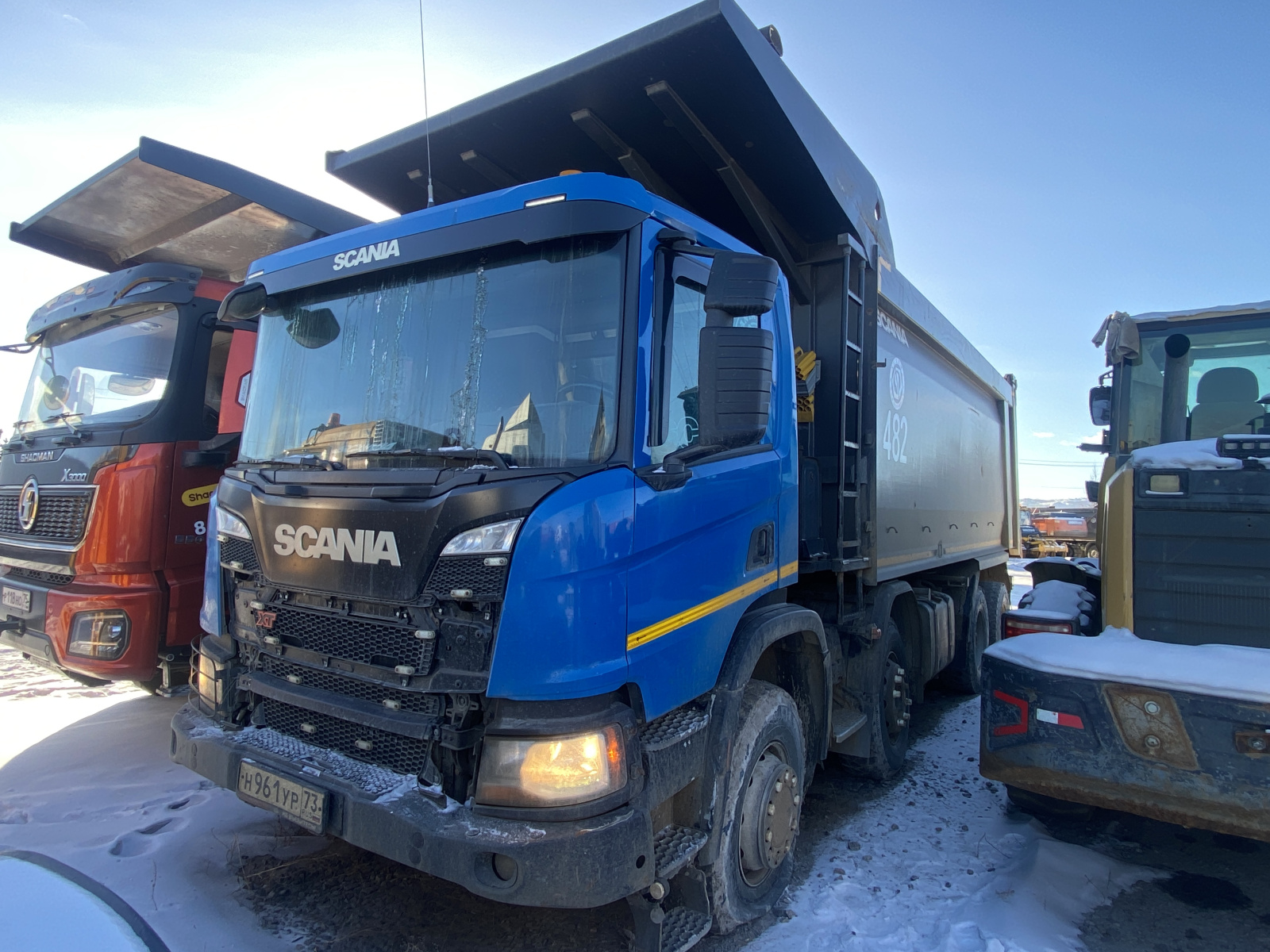 Scania P 8x4 Самосвал 440B8X4HZ (Дизельный, 12,7 л, 441 л.с., АТ)