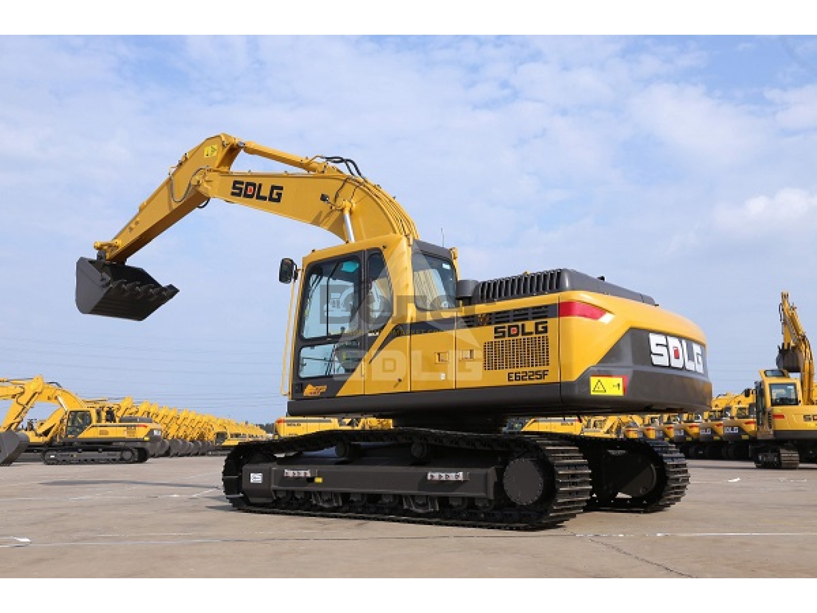 LGCE E6255 Экскаватор Е6255F (Дизельный, 7,1 л, 208 л.с., АТ)