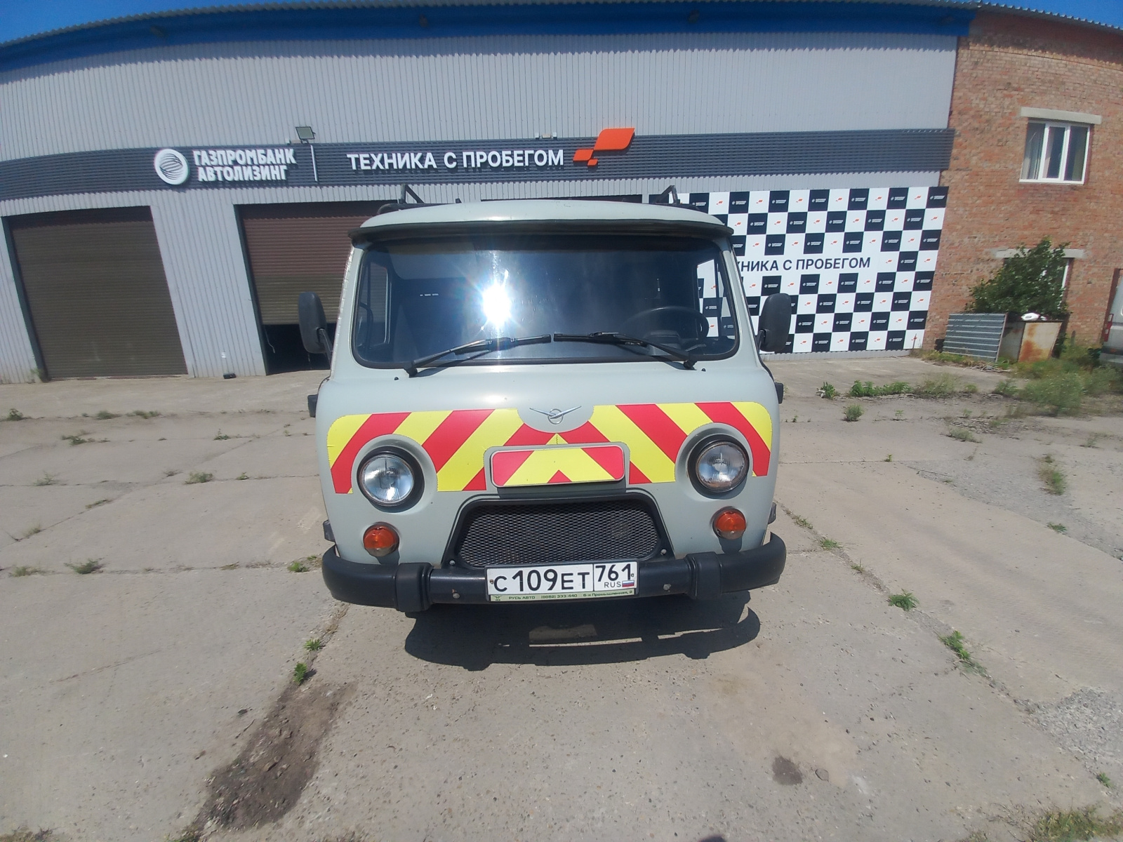 UAZ 3909* Грузопассажирский 390995-04 (Фургон, 6+1 мест, без ABS, Бензиновый, 2,7 л, 112 л.с.), 2023г., 91294 км
