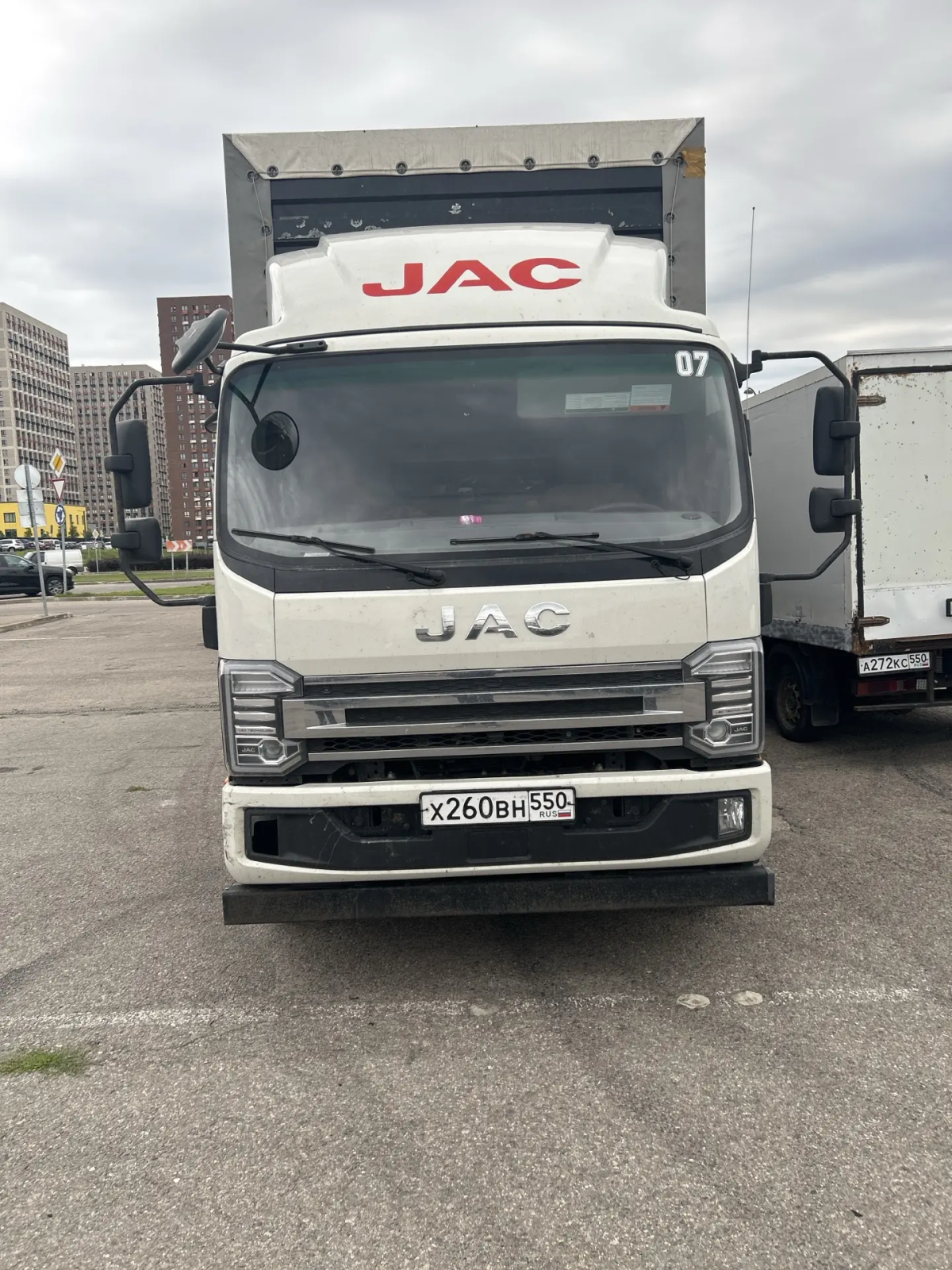 JAC N120 Бортовой (Евроборт) АБ-73N2LJ (Евроборт, дизельный, 4,5 л, 207 л.с., МТ), 2024г., 155268 км